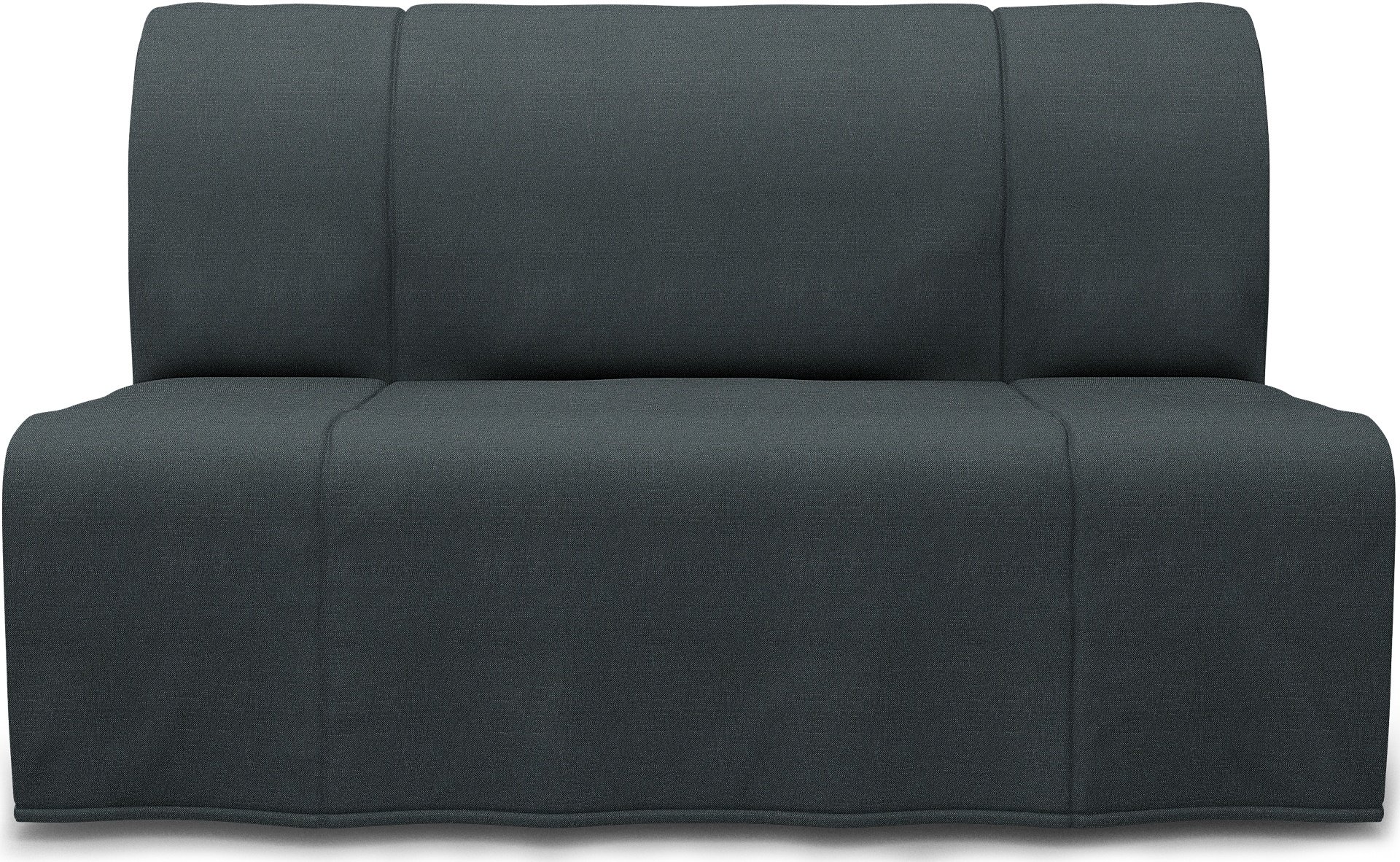 IKEA - Lycksele 2 Seater Bedsofa, Graphite Grey, Linen - Bemz