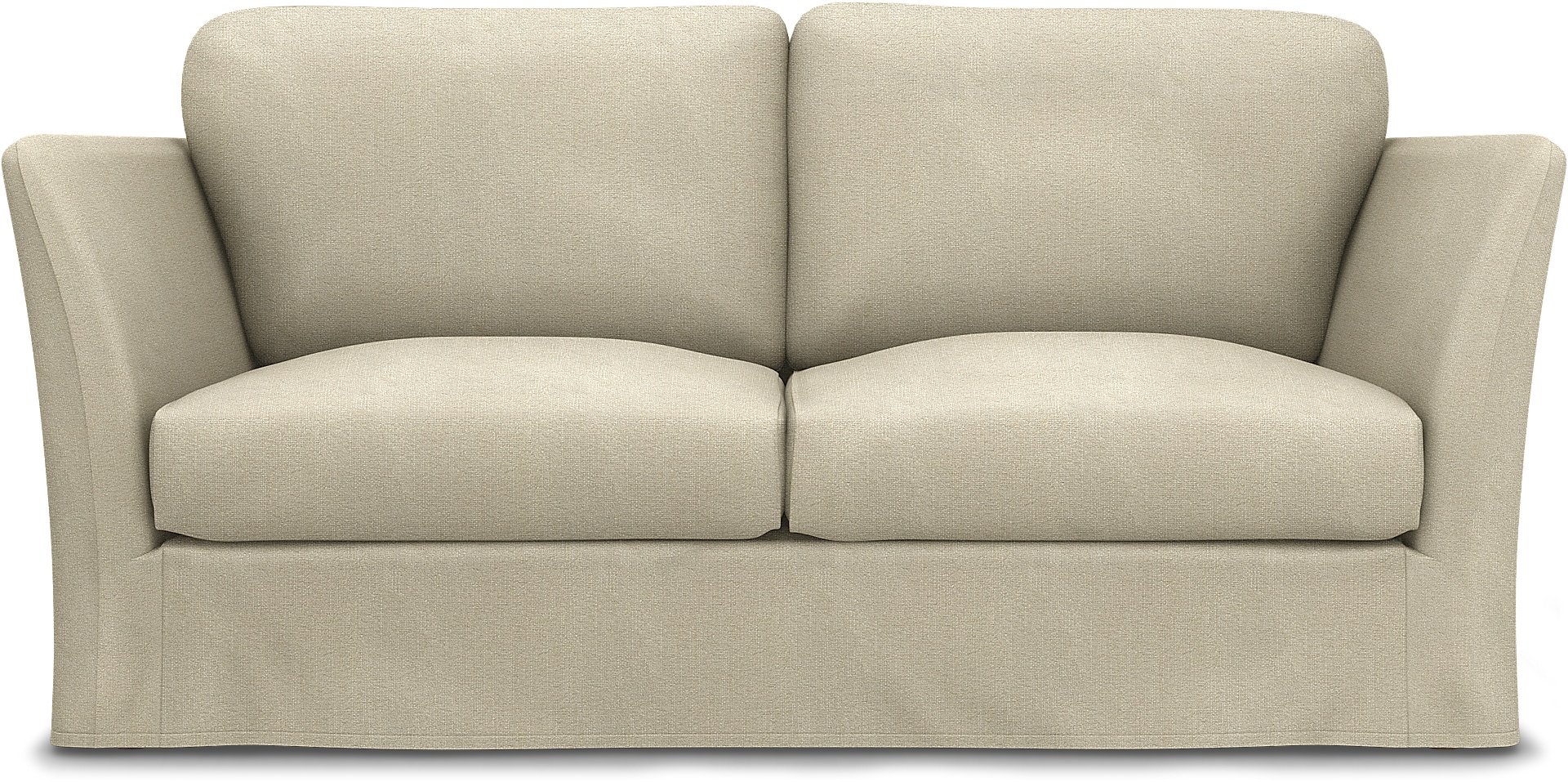Överdrag till Mio Madison 2-sits soffa med armstödstyp A, Cream, BOUCLÉ & TEXTUR - Bemz