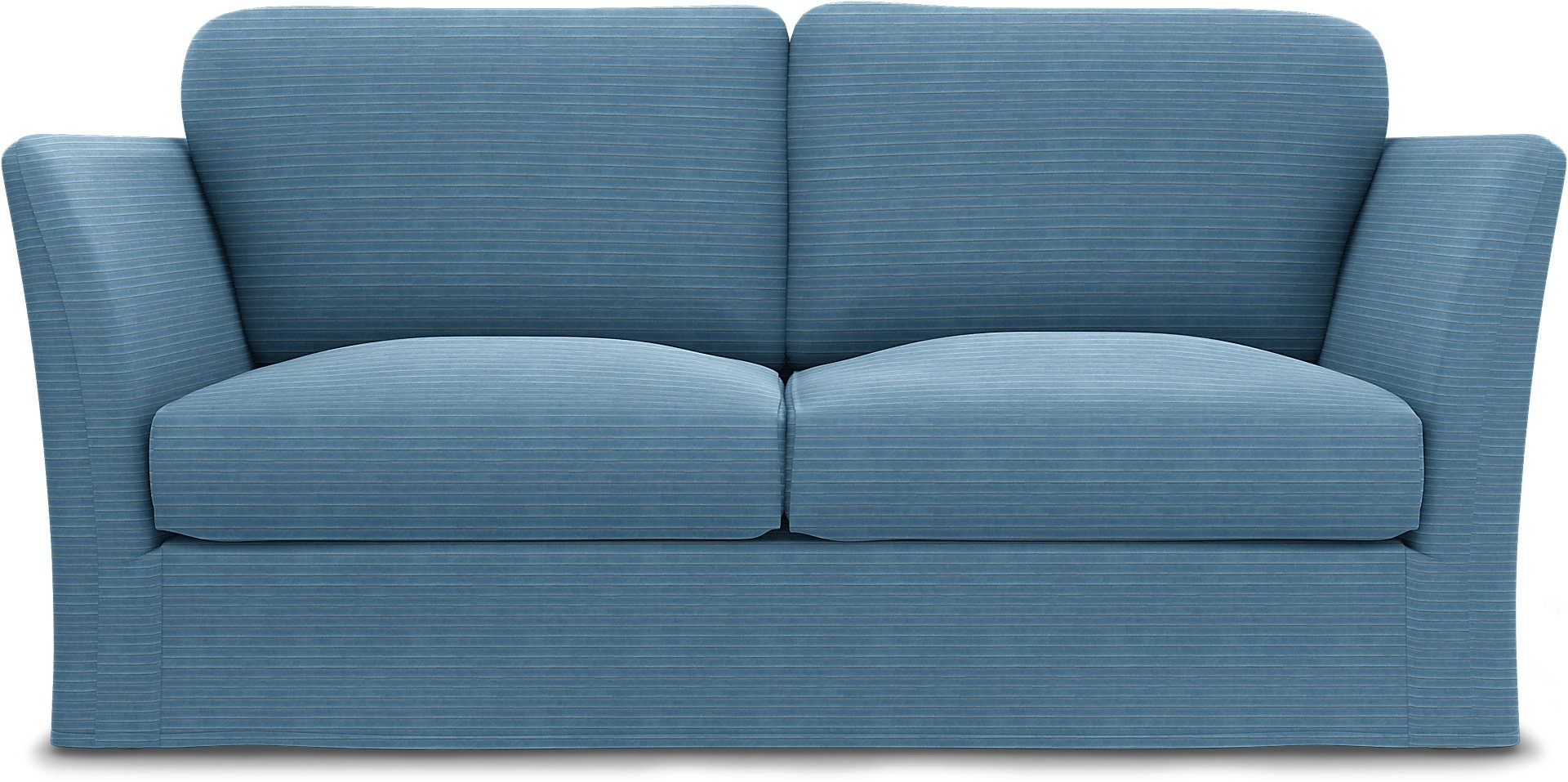 Överdrag till Mio Madison 2-sits soffa med armstödstyp A, Sky Blue, Manchester - Bemz