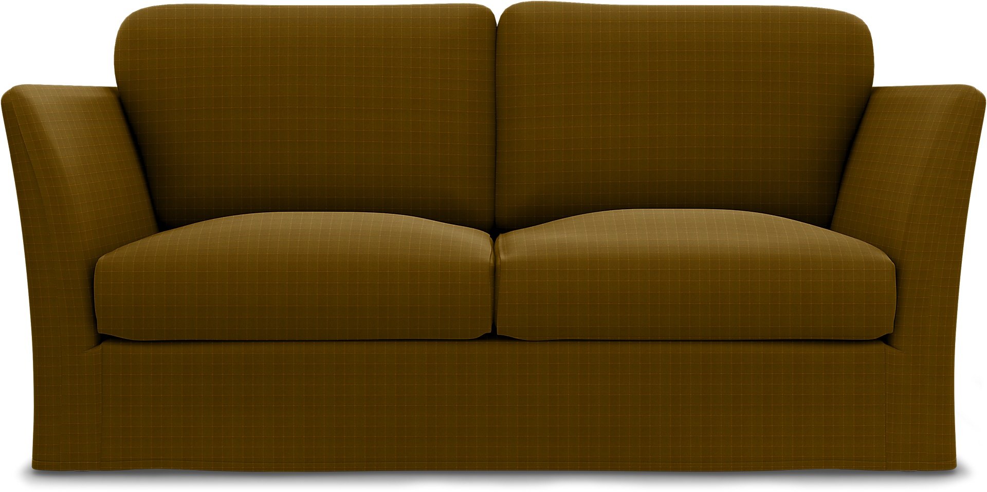 Överdrag till Mio Madison 2-sits soffa med armstödstyp A, Turmeric, Sammet - Bemz