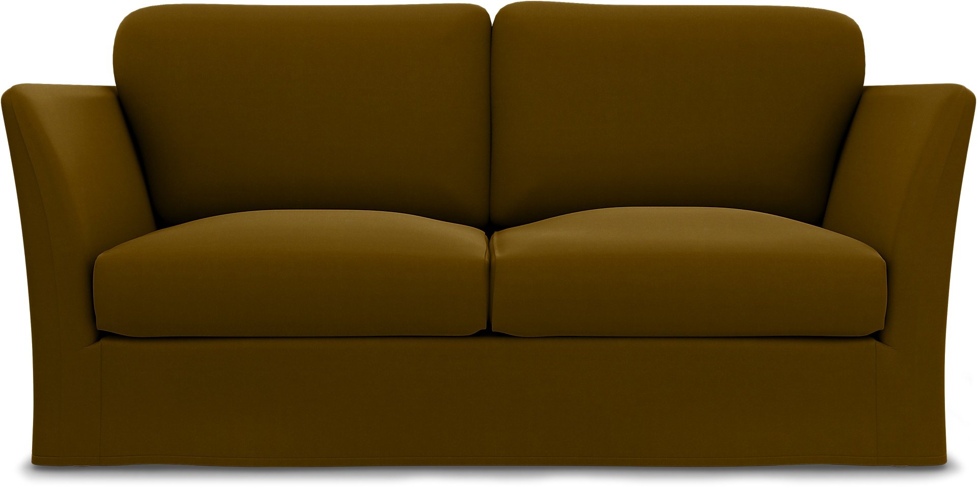 Överdrag till Mio Madison 2-sits soffa med armstödstyp A, Turmeric, Sammet - Bemz