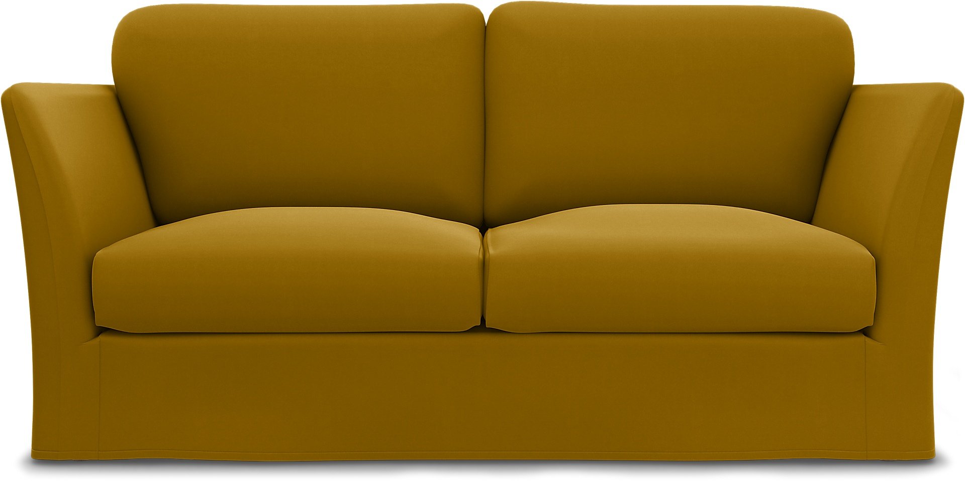 Överdrag till Mio Madison 2-sits soffa med armstödstyp A, Dijon, Sammet - Bemz
