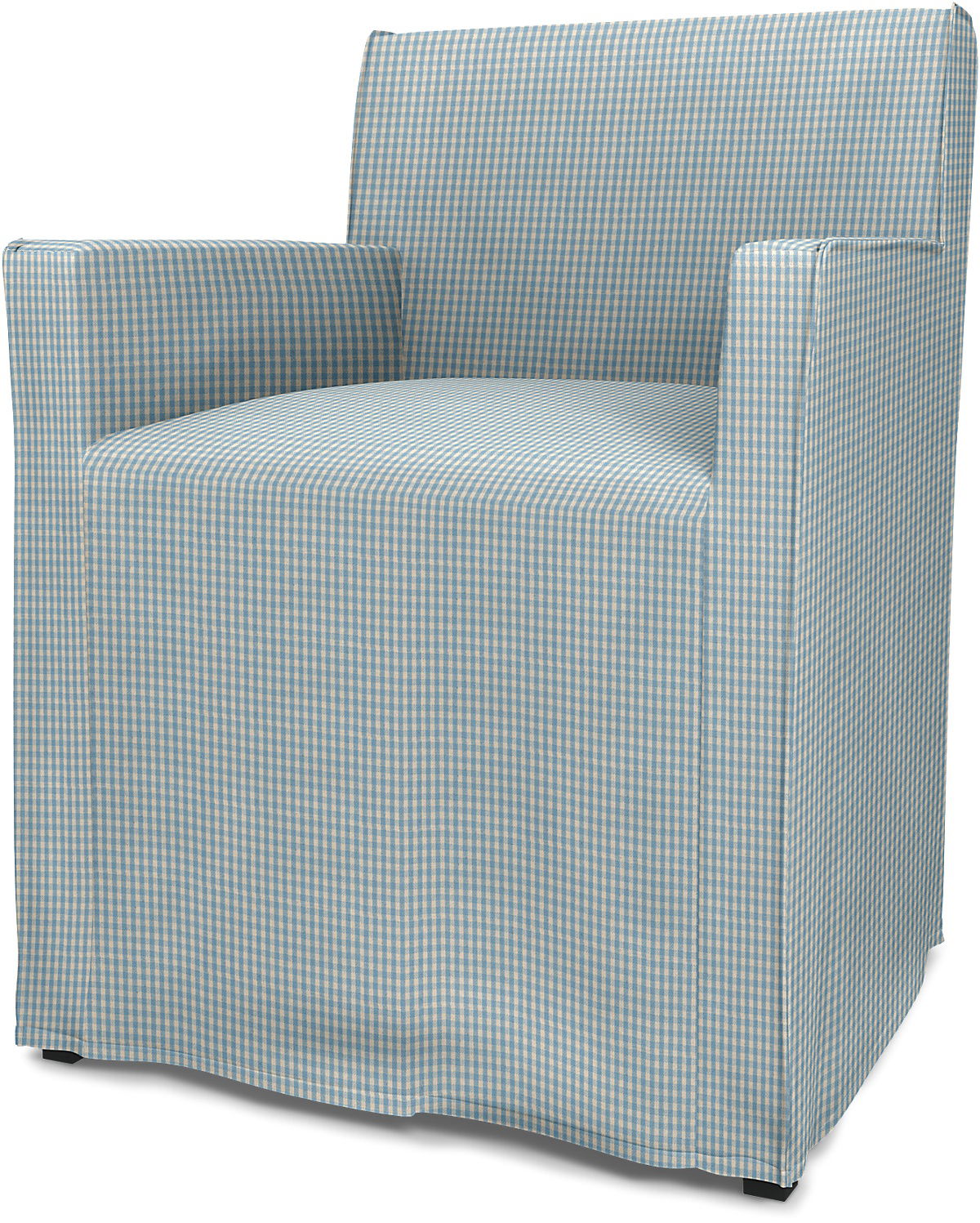 IKEA - Överdrag till Mårenäs stol Loose Fit, Sky Blue, Bomull - Bemz