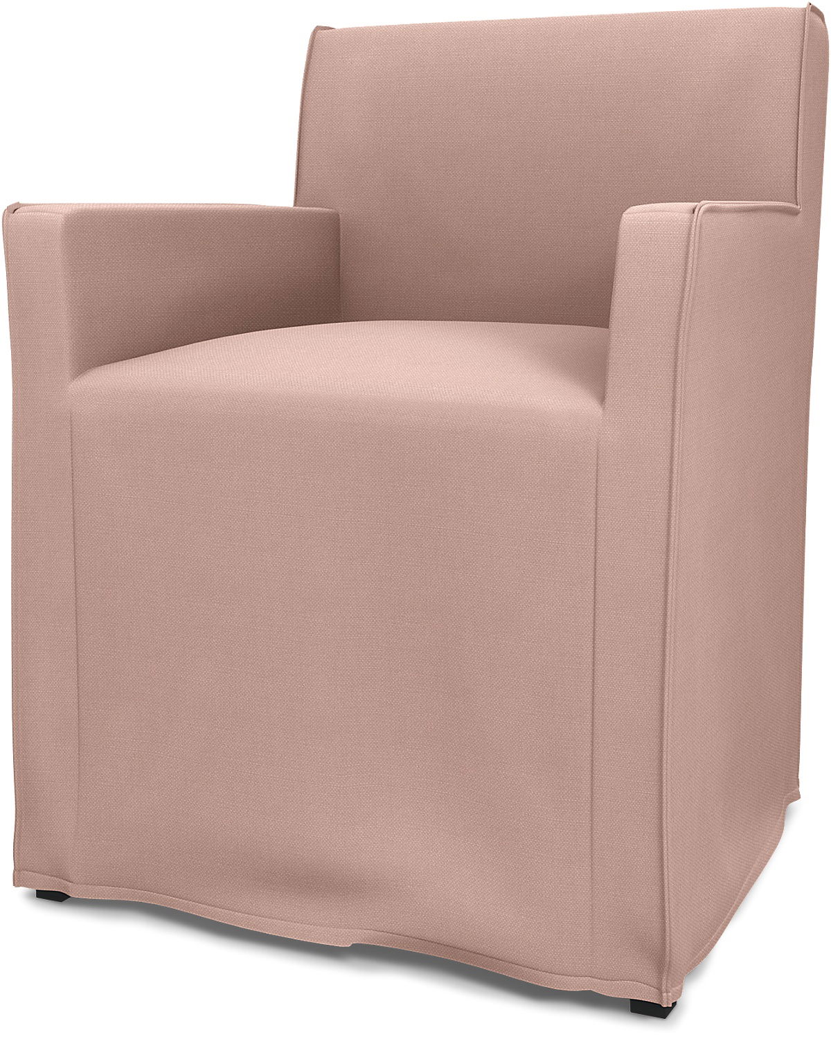 IKEA - Mårenäs Chair Loose Fit, Blush, Linen - Bemz
