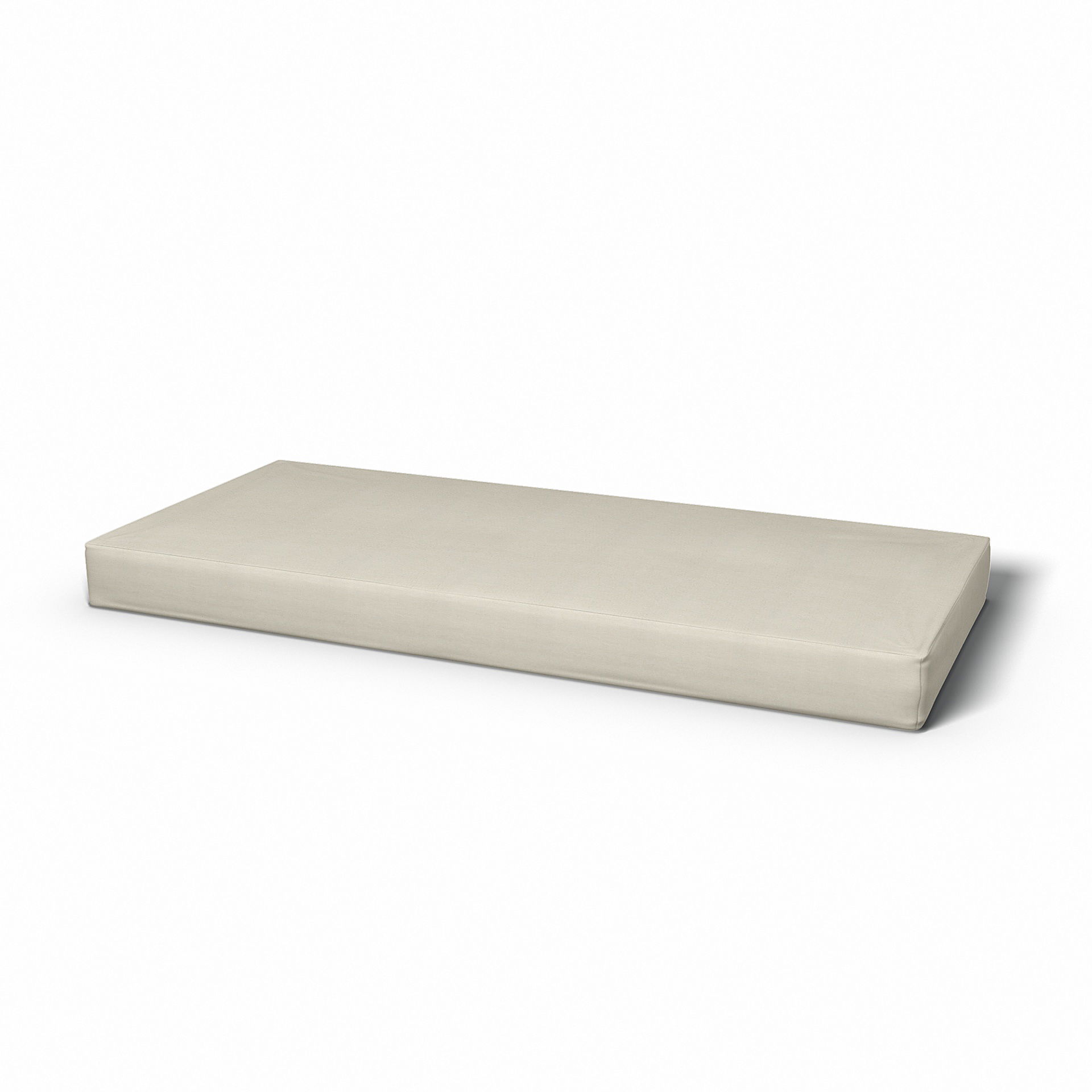Madrassöverdrag, Unbleached, Linne - Bemz
