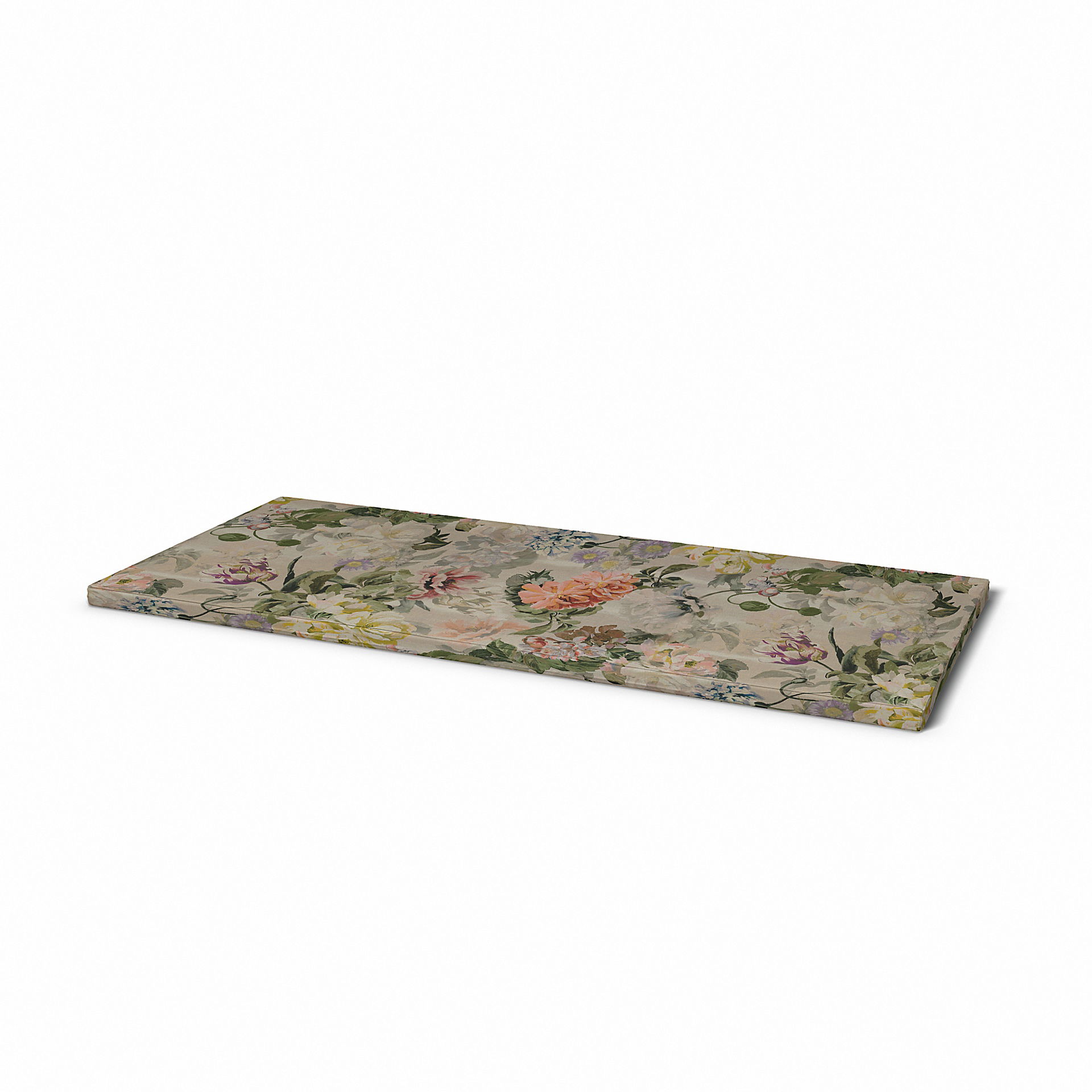 Madrassöverdrag, Delft Flower - Tuberose, Linne - Bemz