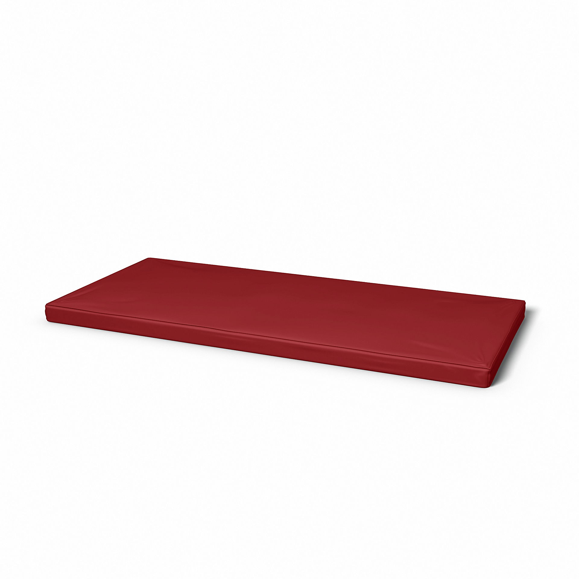 Mattress Cover, Scarlet Red, Cotton - Bemz