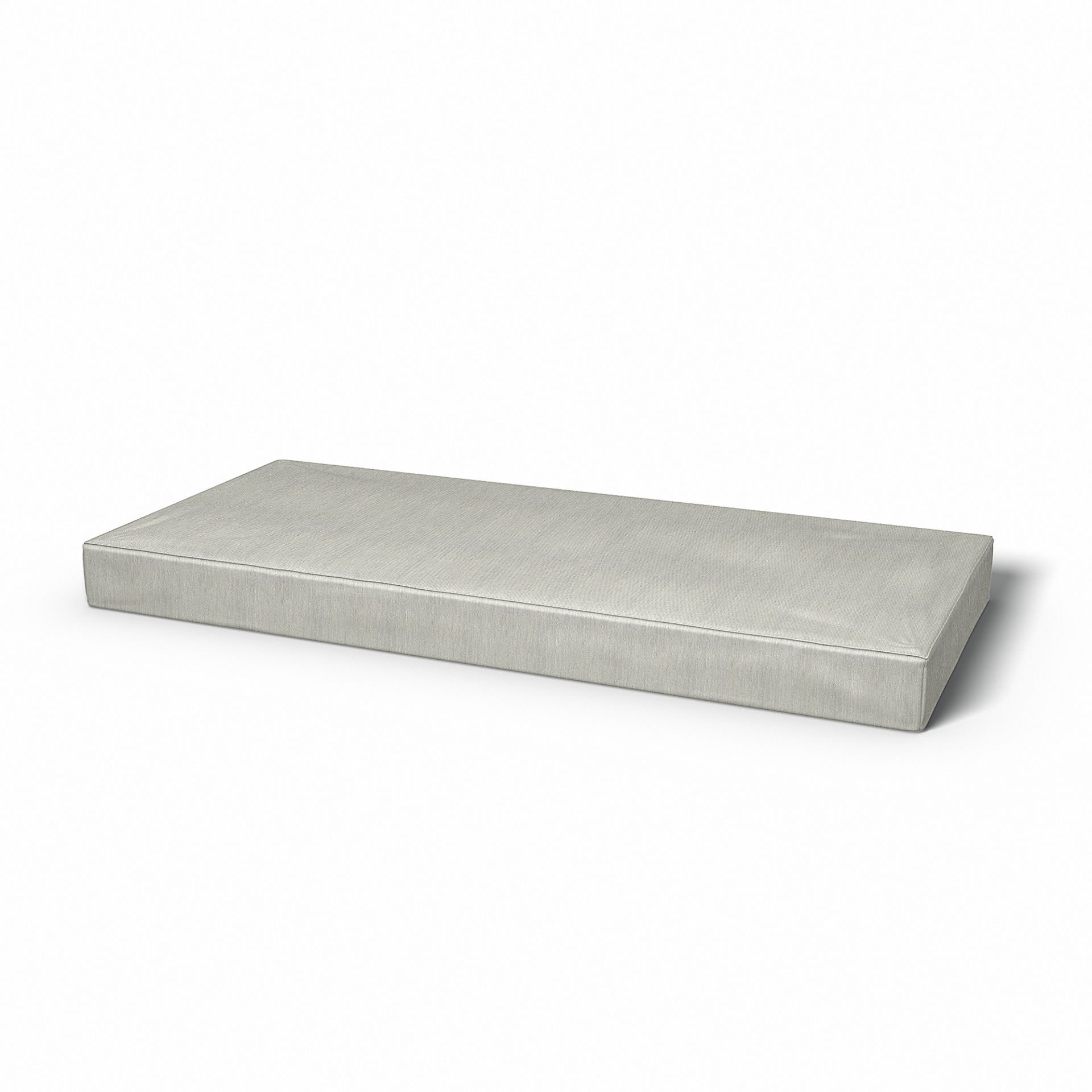 Mattress Cover, Silver Grey, Cotton - Bemz
