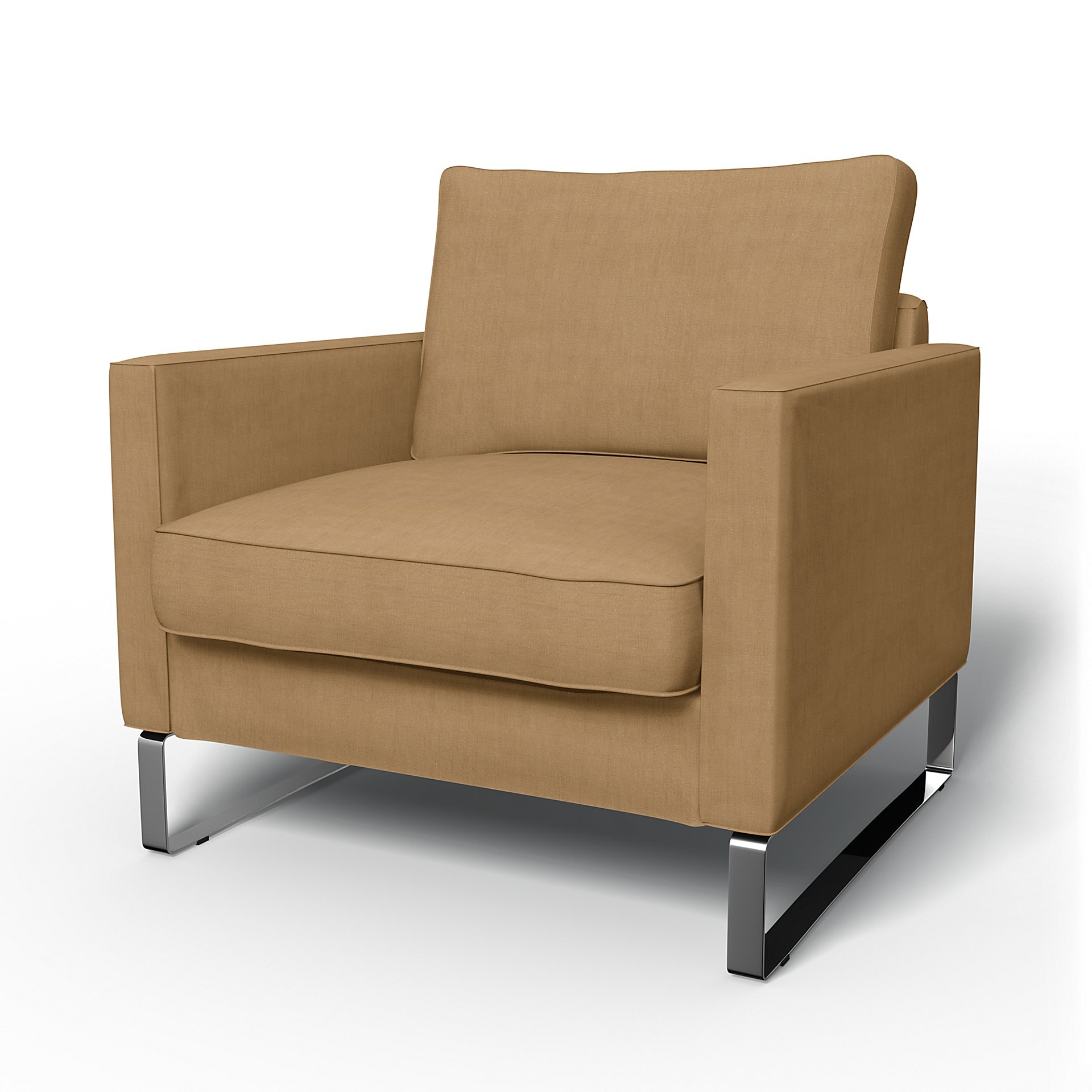 IKEA - Mellby Armchair Cover, Hemp, Linen - Bemz