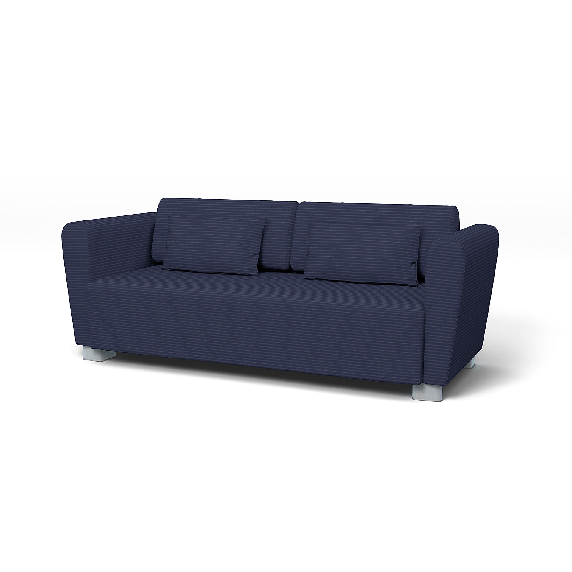 IKEA - Mysinge 2 Seater Sofa Cover, Volcanic Ash, Corduroy - Bemz