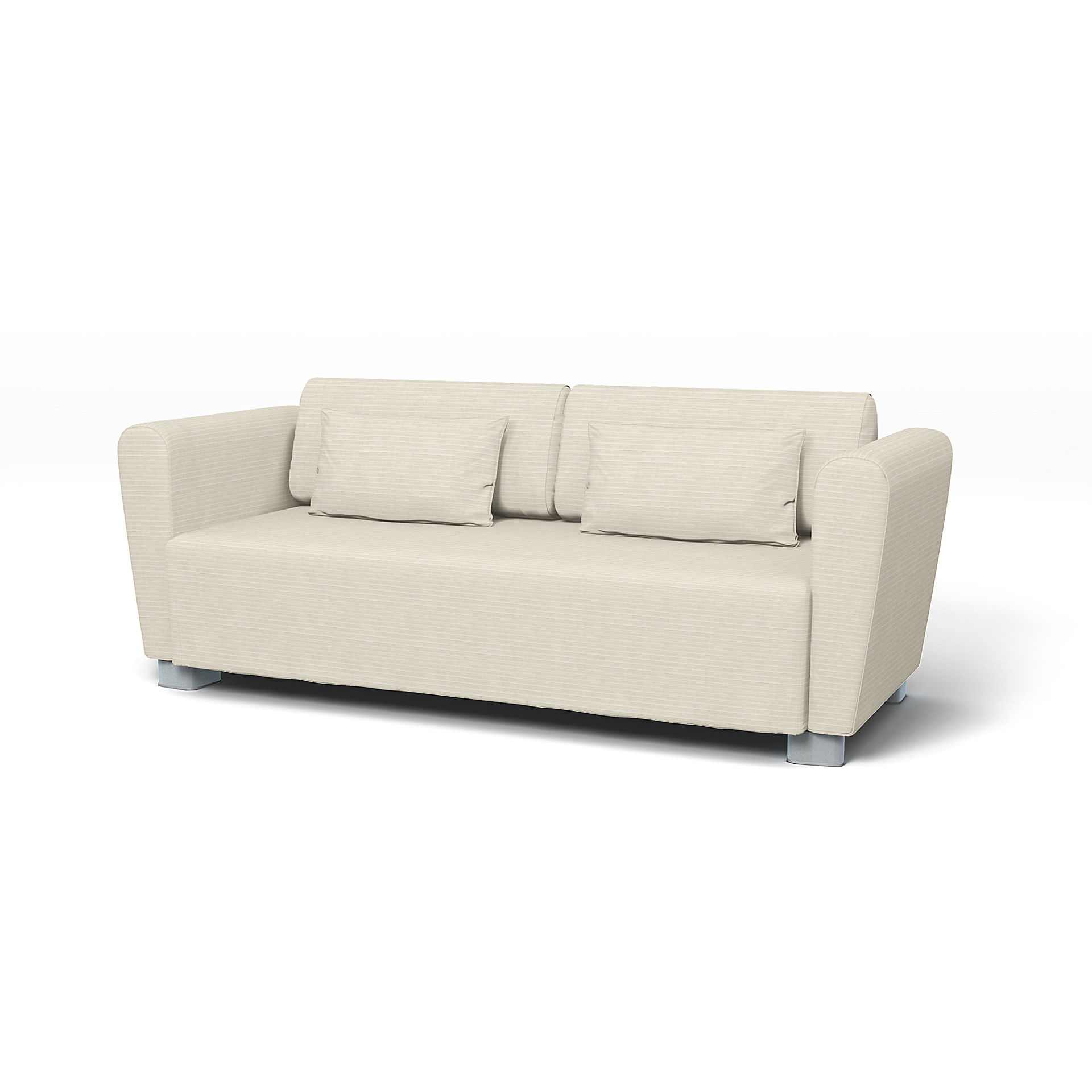 IKEA - Mysinge 2 Seater Sofa Cover, Tofu, Corduroy - Bemz