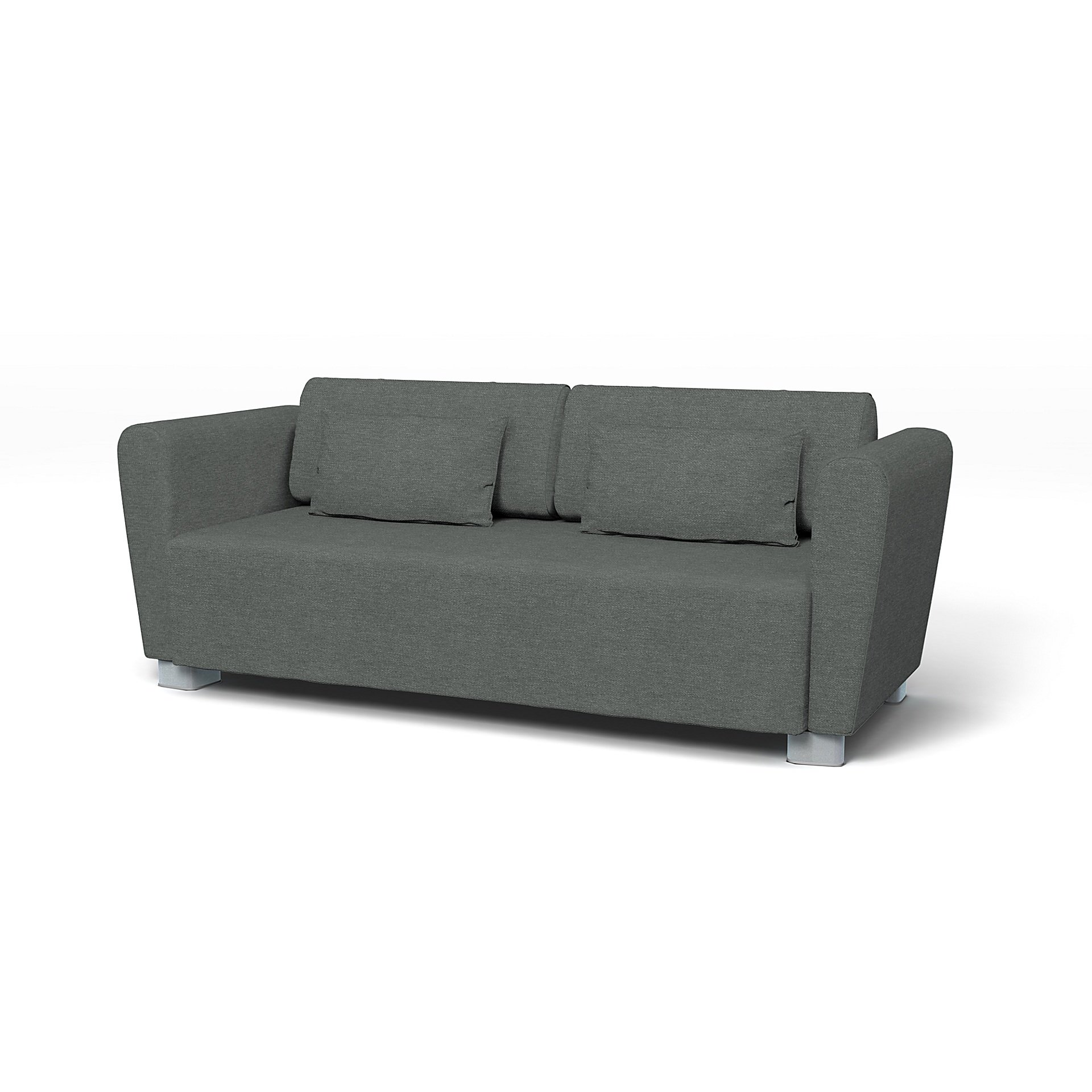 IKEA - Mysinge 2 Seater Sofa Cover, Laurel, Boucle & Texture - Bemz