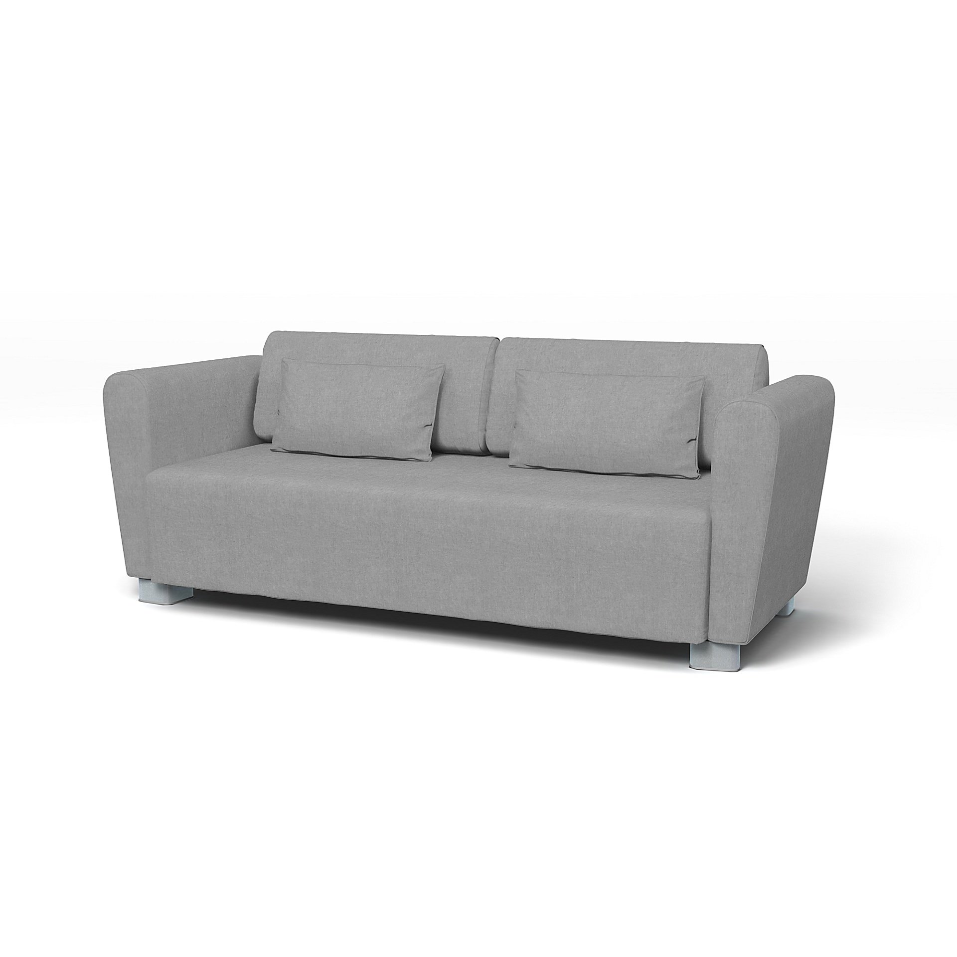 IKEA - Mysinge 2 Seater Sofa Cover, Graphite, Linen - Bemz