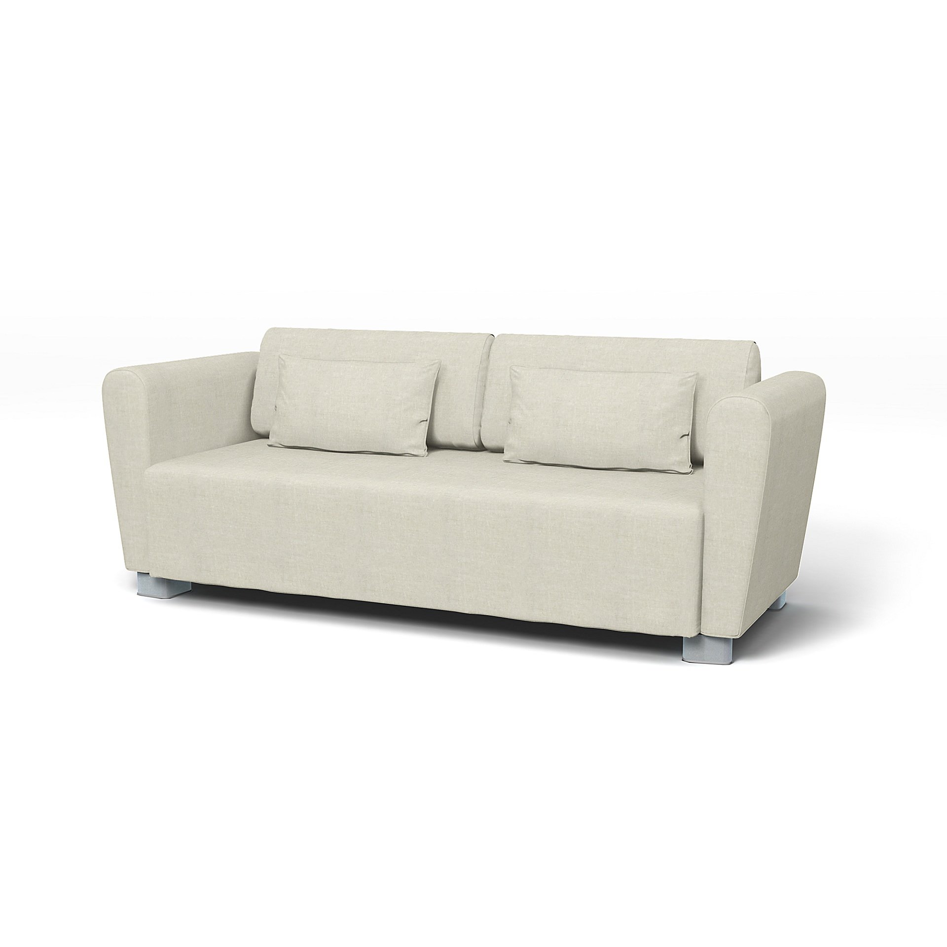 IKEA - Mysinge 2 Seater Sofa Cover, Natural, Linen - Bemz