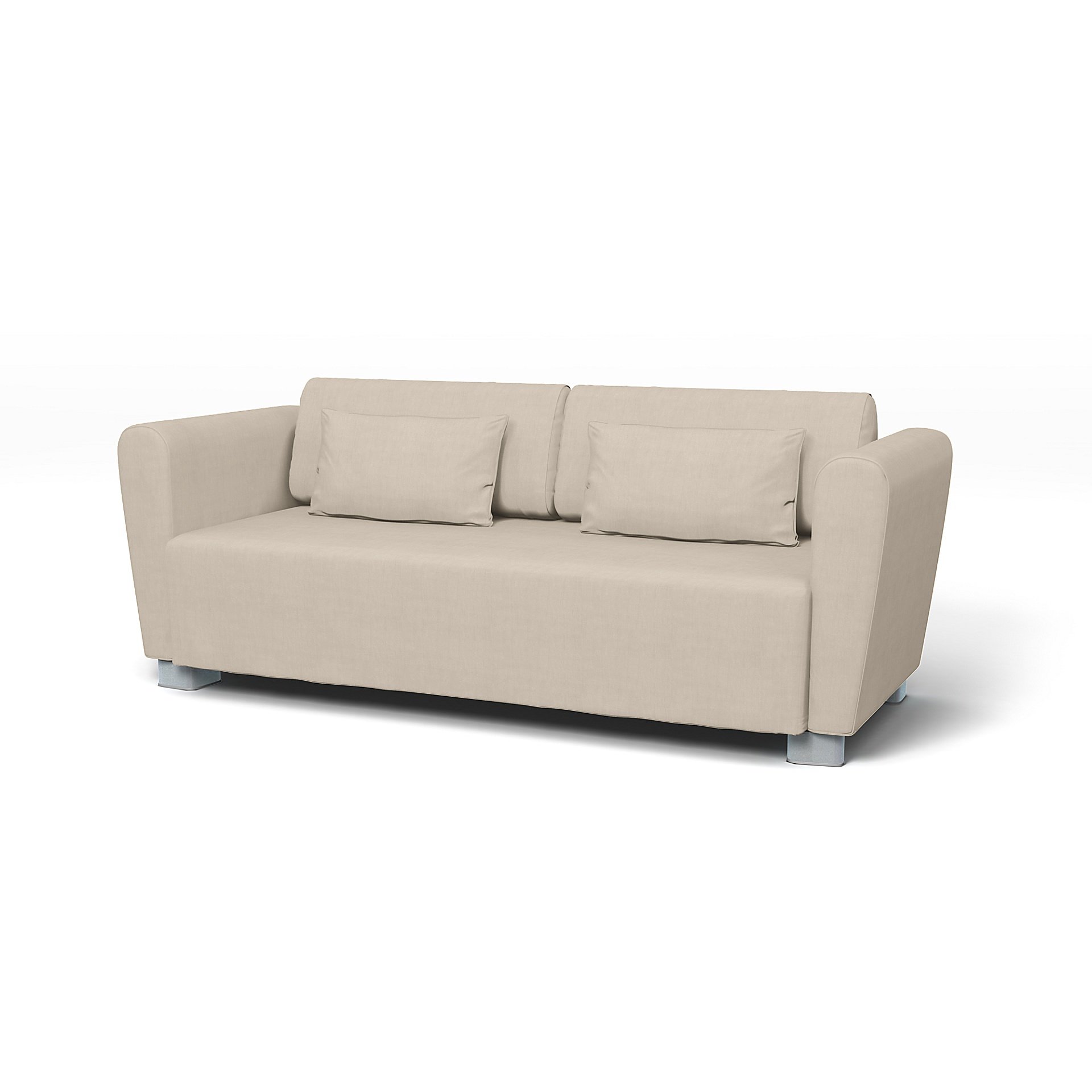 IKEA - Mysinge 2 Seater Sofa Cover, Parchment, Linen - Bemz