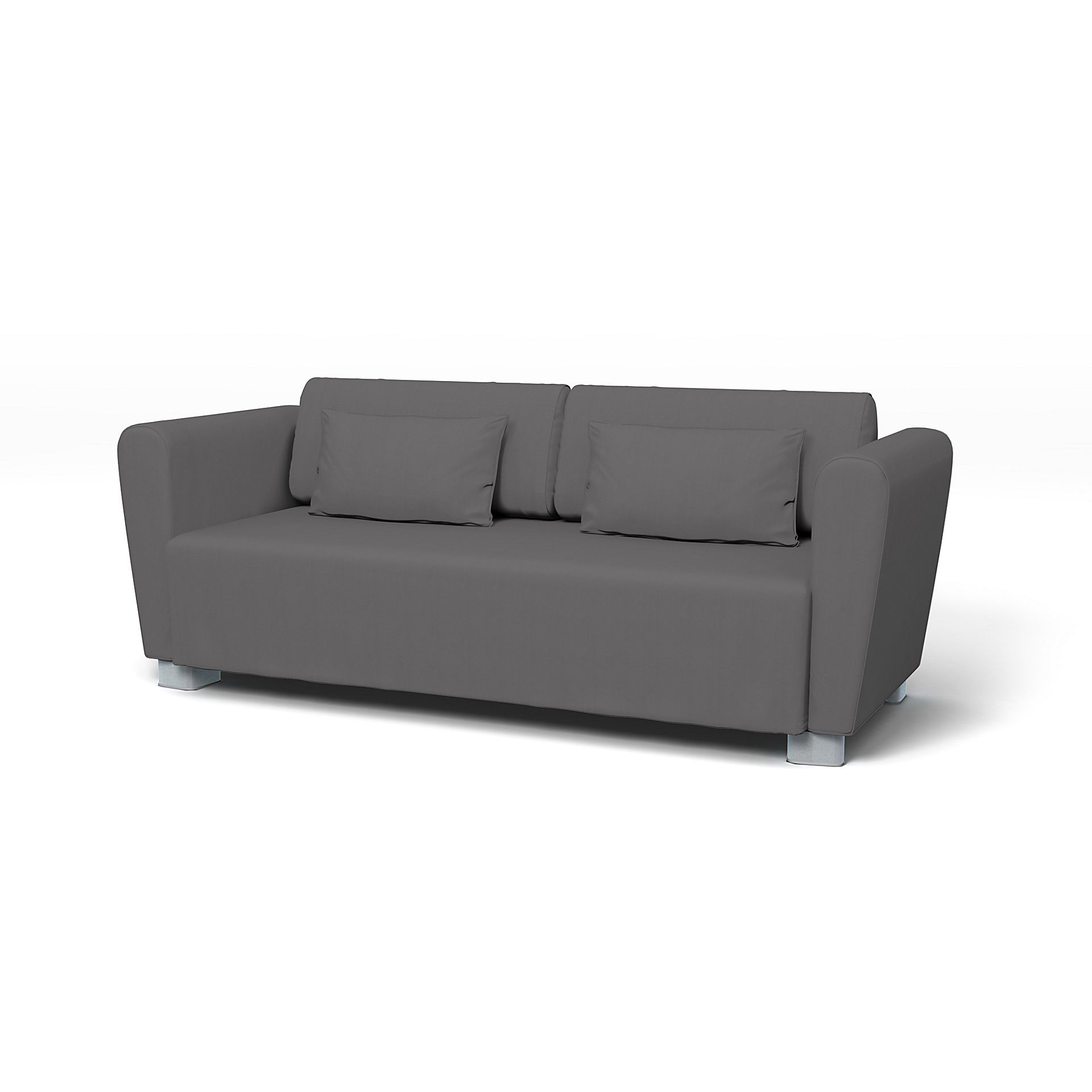IKEA - Mysinge 2 Seater Sofa Cover, Smoked Pearl, Cotton - Bemz