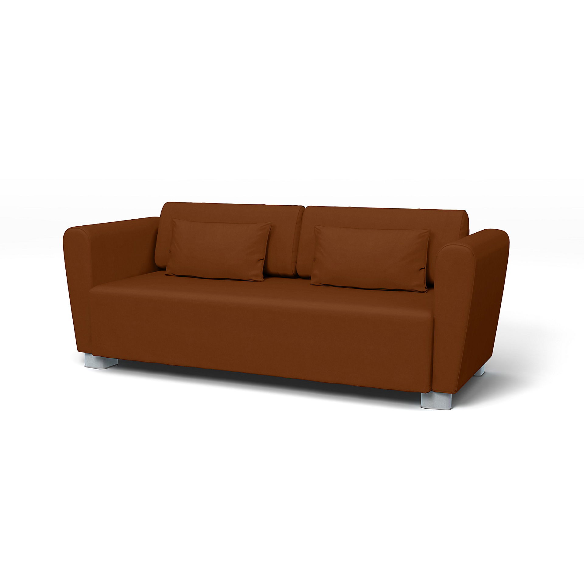 IKEA - Mysinge 2 Seater Sofa Cover, Cinnamon, Velvet - Bemz