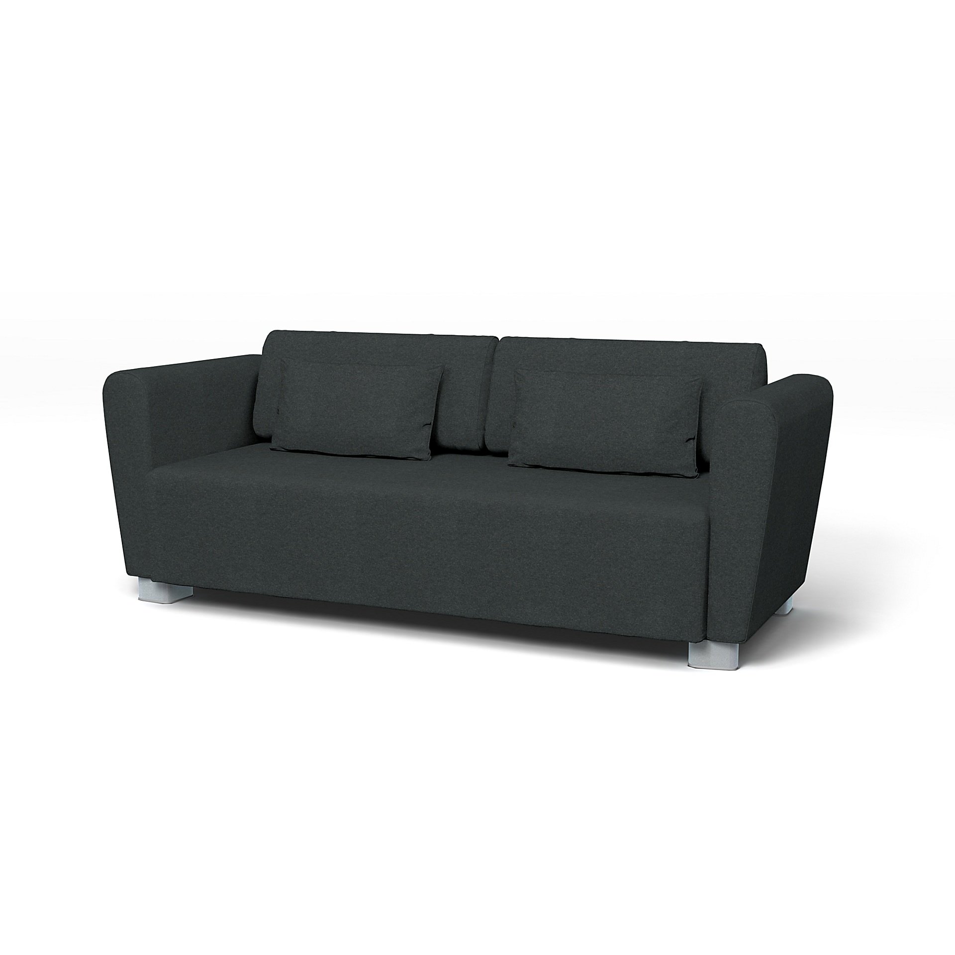 IKEA - Mysinge 2 Seater Sofa Cover, Stone, Wool - Bemz