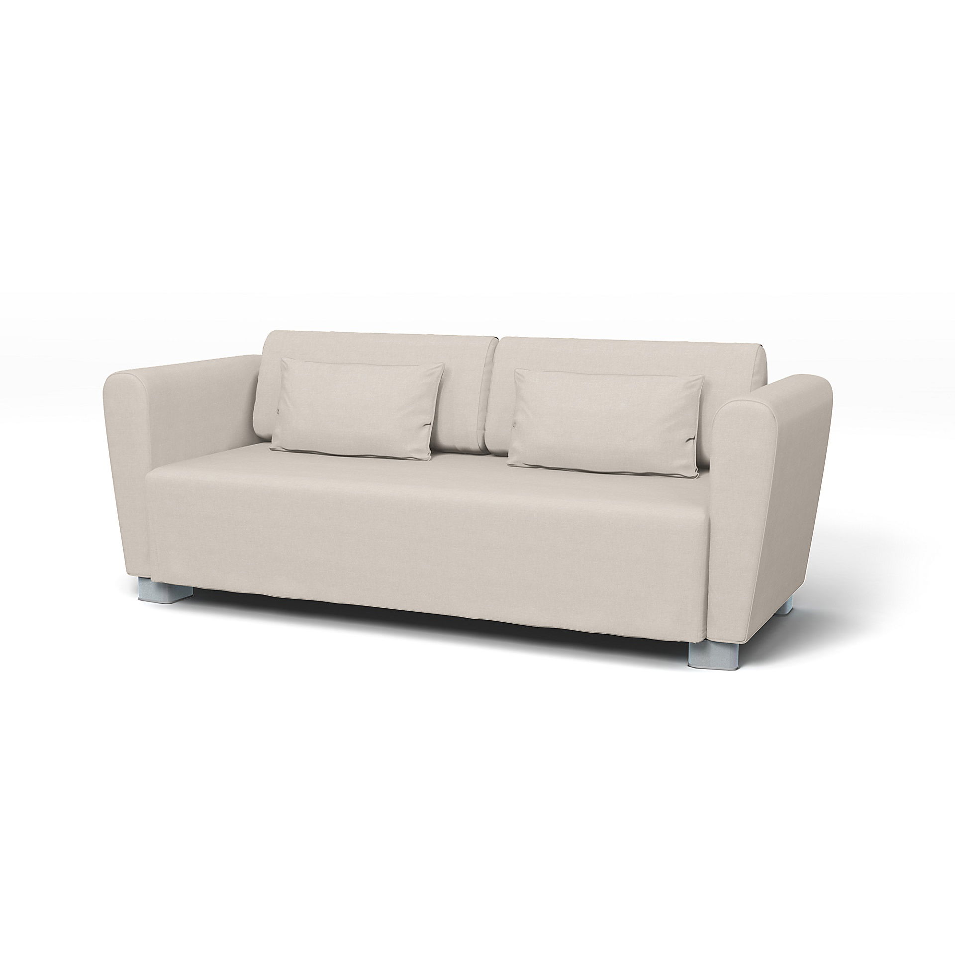 IKEA - Mysinge 2 Seater Sofa Cover, Chalk, Linen - Bemz