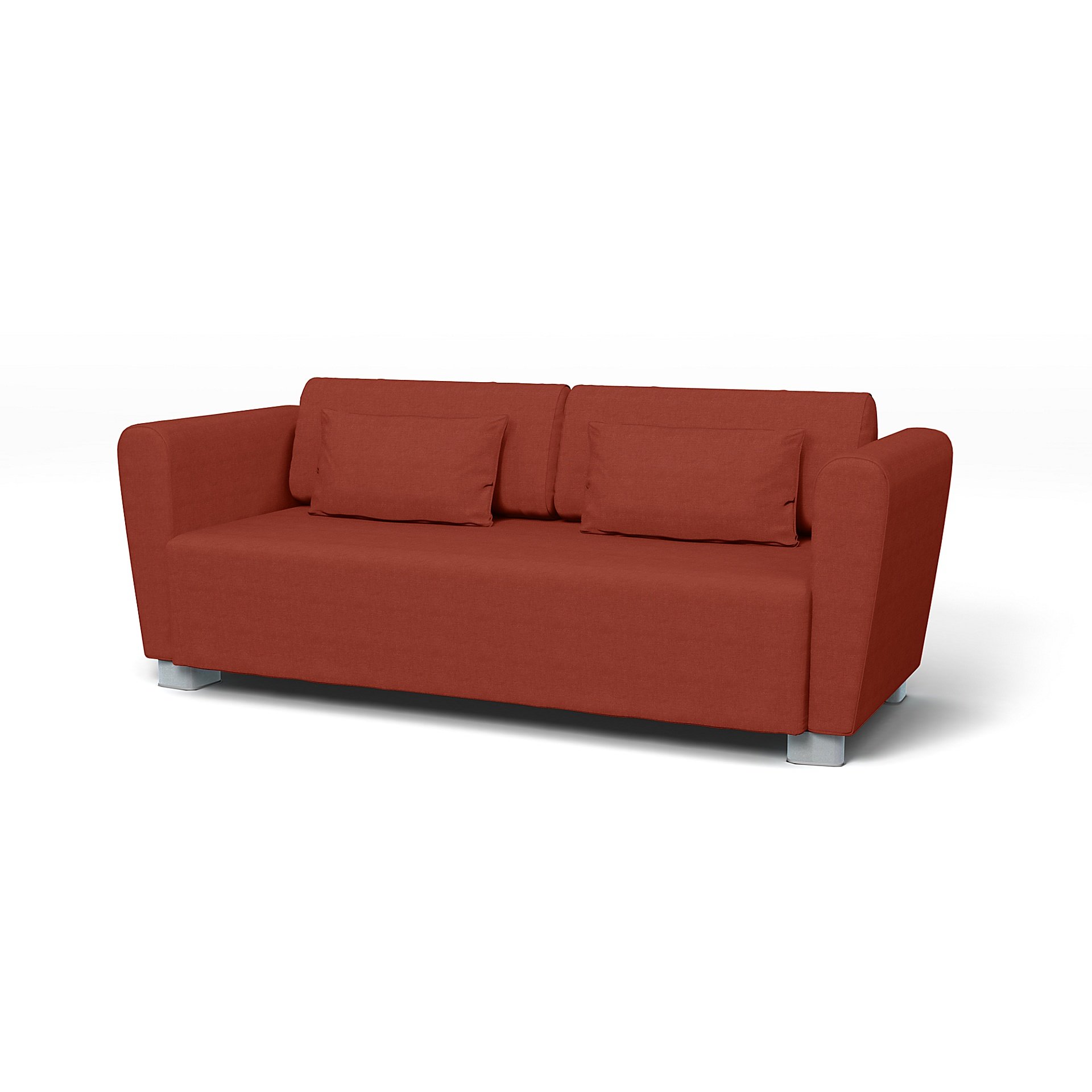 IKEA - Mysinge 2 Seater Sofa Cover, Cayenne, Linen - Bemz