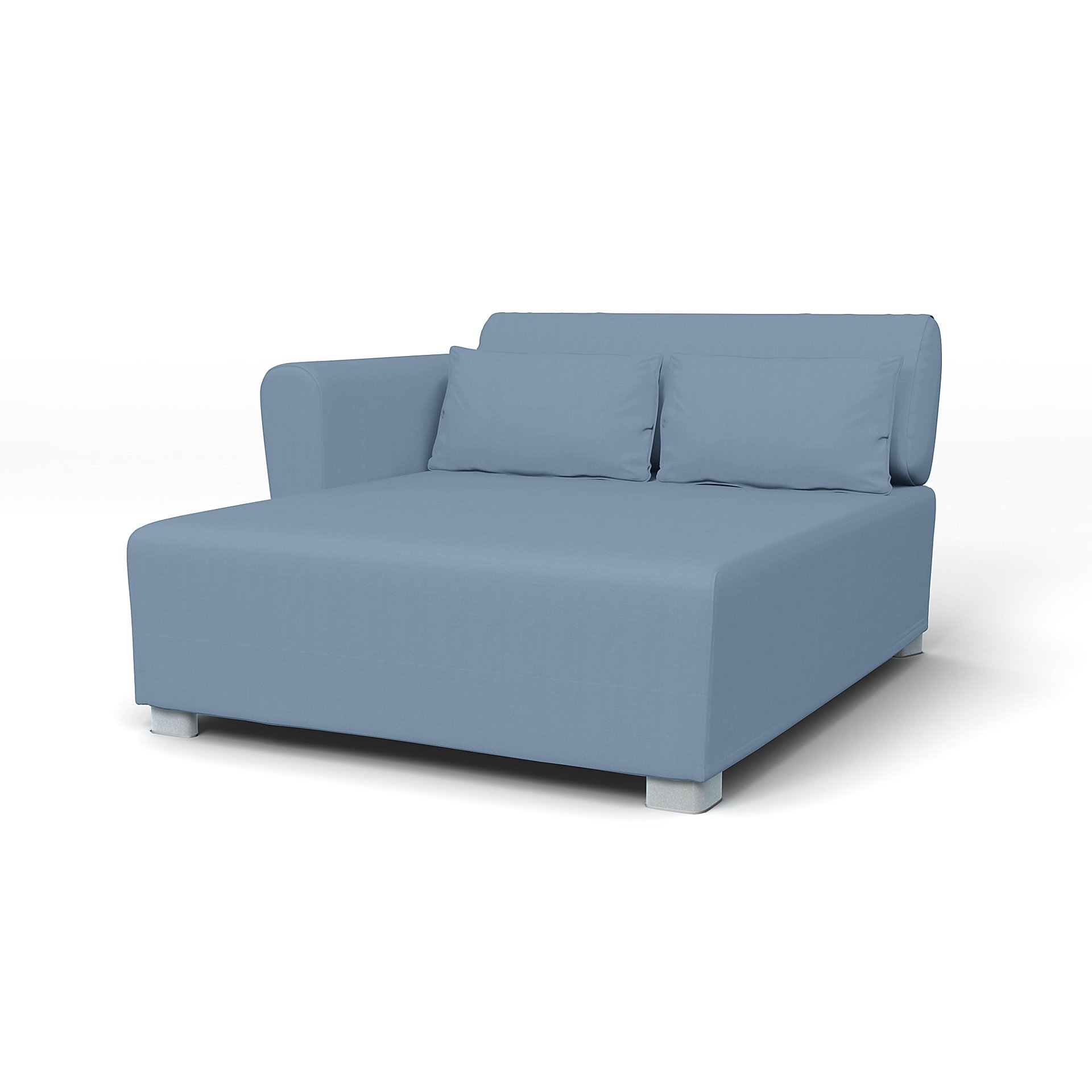 IKEA - Mysinge Seating Module Cover, Dusty Blue, Cotton - Bemz