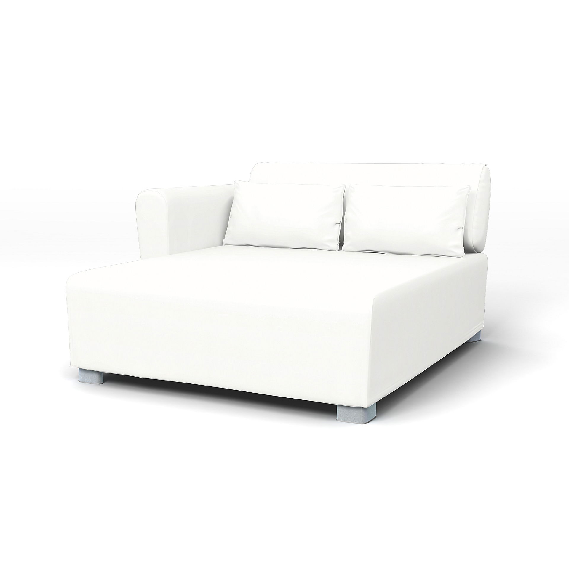 IKEA - Överdrag till Mysinge sittmodul, Absolute White, Linne - Bemz