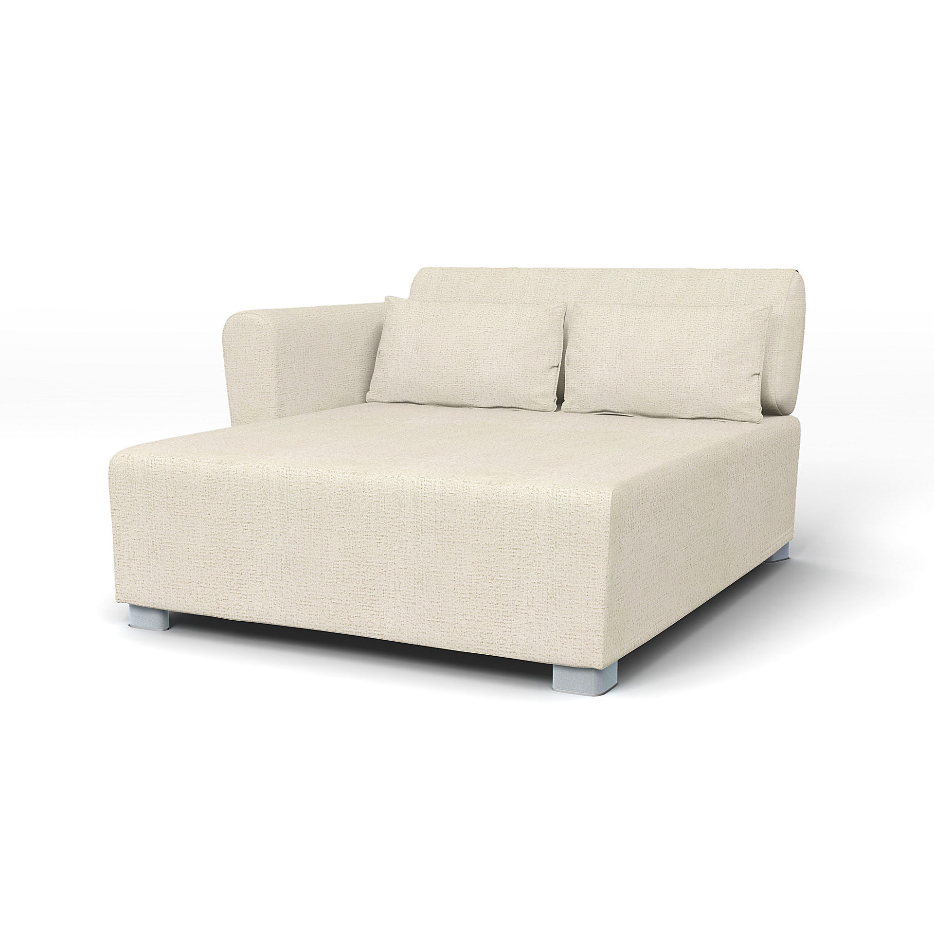 IKEA - Överdrag till Mysinge sittmodul, Ecru, BOUCLÉ & TEXTUR - Bemz