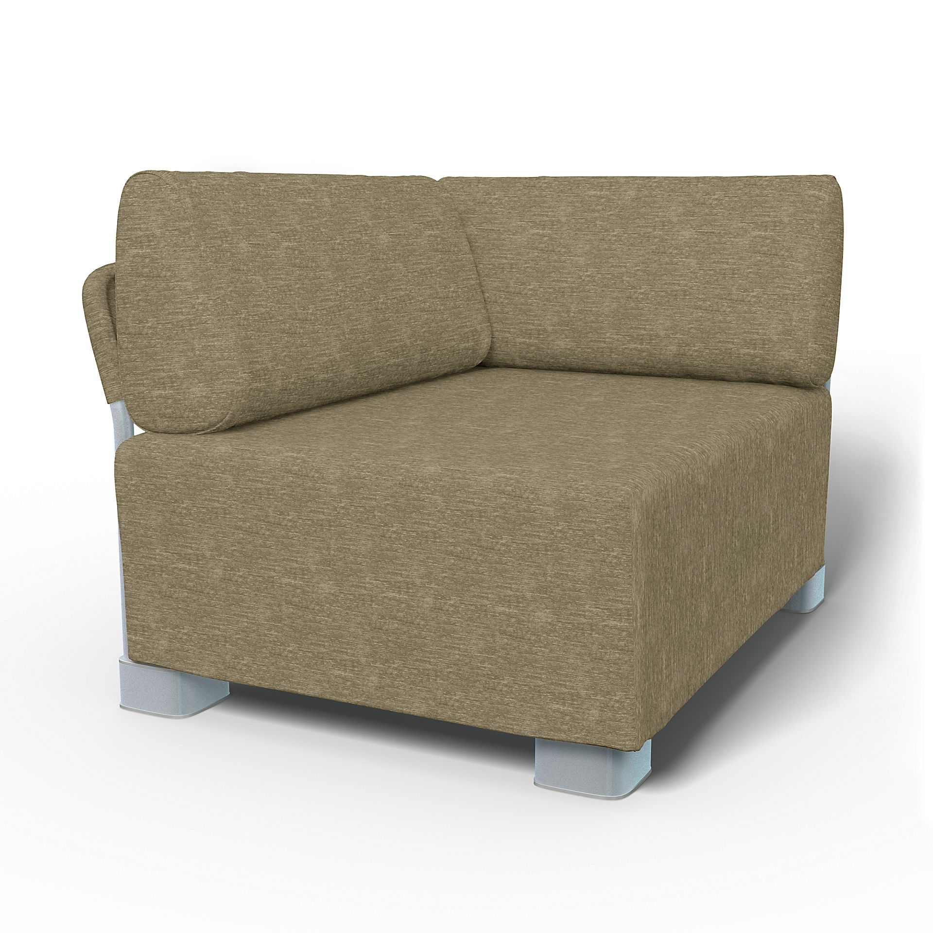 ikea mysinge corner module sofa cover rust velvet Ikea mysinge corner