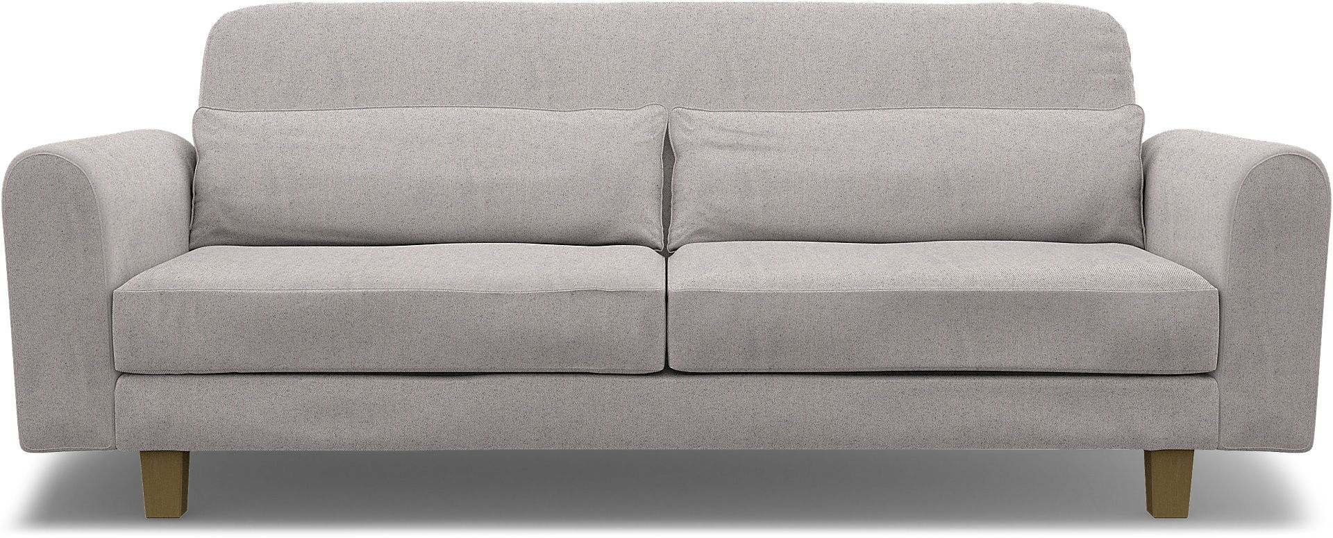 IKEA - Nikkala 3 Seater Sofa Cover, Natural, Cotton - Bemz