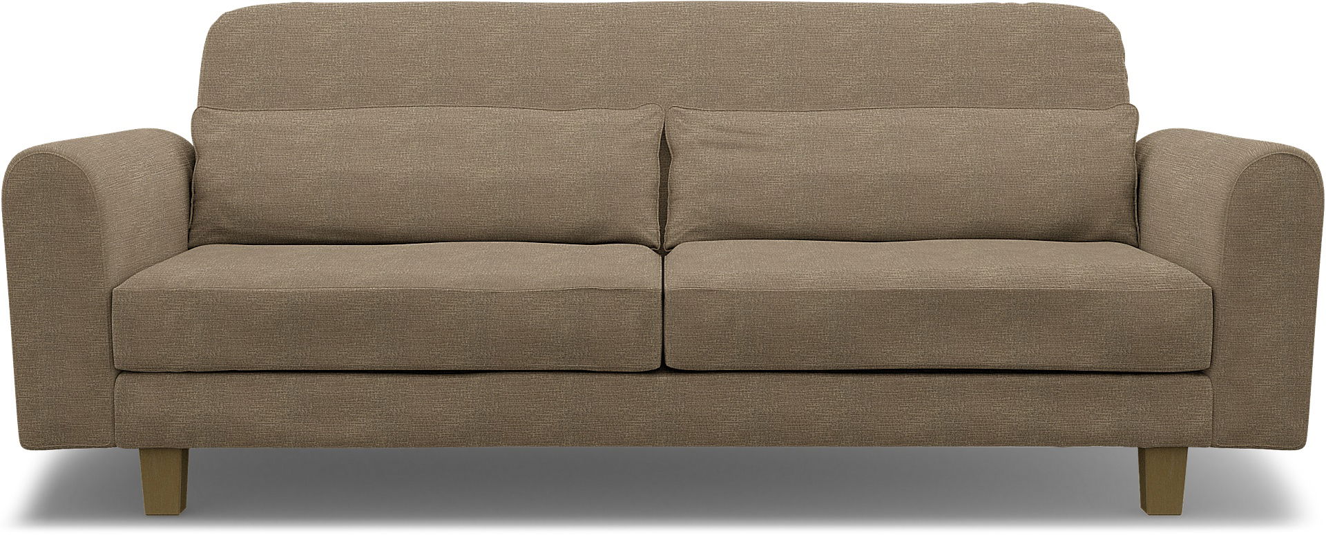 IKEA - Nikkala 3 Seater Sofa Cover, Camel, Bouclé & Texture - Bemz