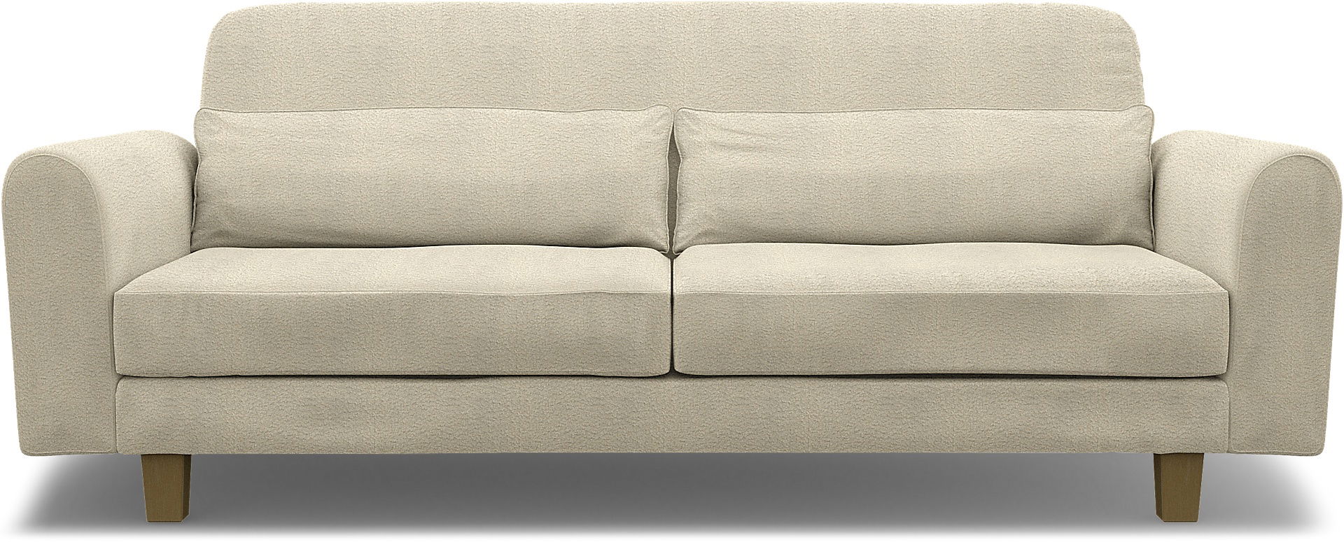 IKEA - Nikkala 3 Seater Sofa Cover, Natural White, BEMZ NATURE'S PALETTE COLLECTION - Bemz