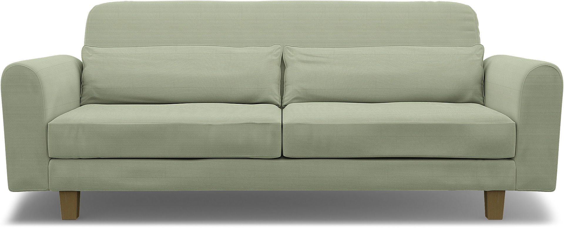 IKEA - Nikkala 3 Seater Sofa Cover, Seagrass, Corduroy - Bemz