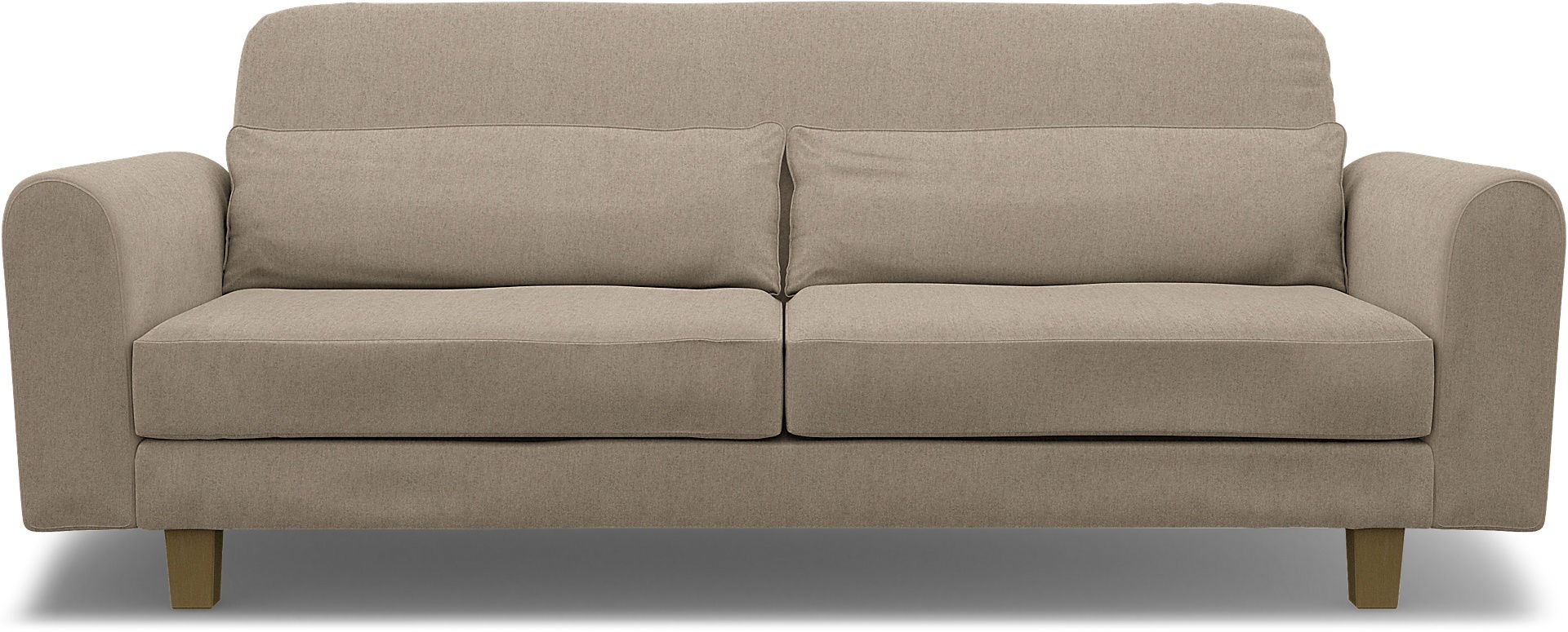 IKEA - Nikkala 3 Seater Sofa Cover, Birch, Wool - Bemz