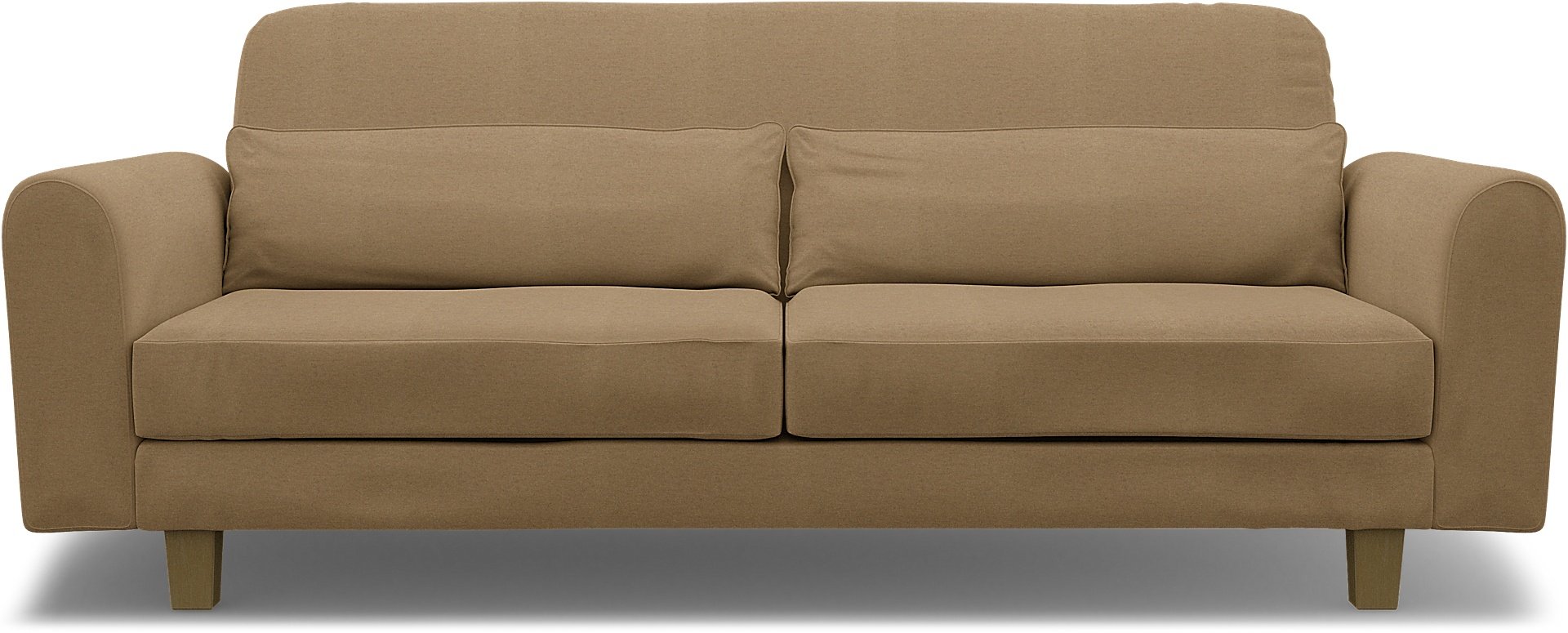 IKEA - Nikkala 3 Seater Sofa Cover, Sand, Wool - Bemz