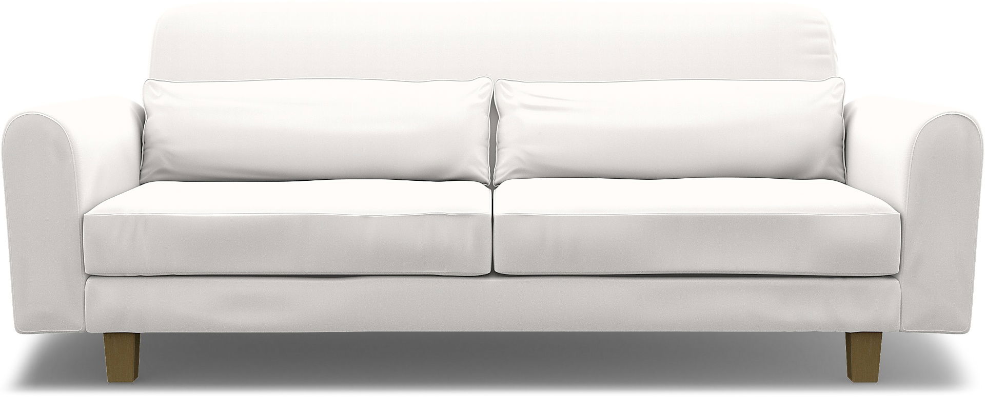IKEA - Nikkala 3 Seater Sofa Cover, Soft White, Linen - Bemz