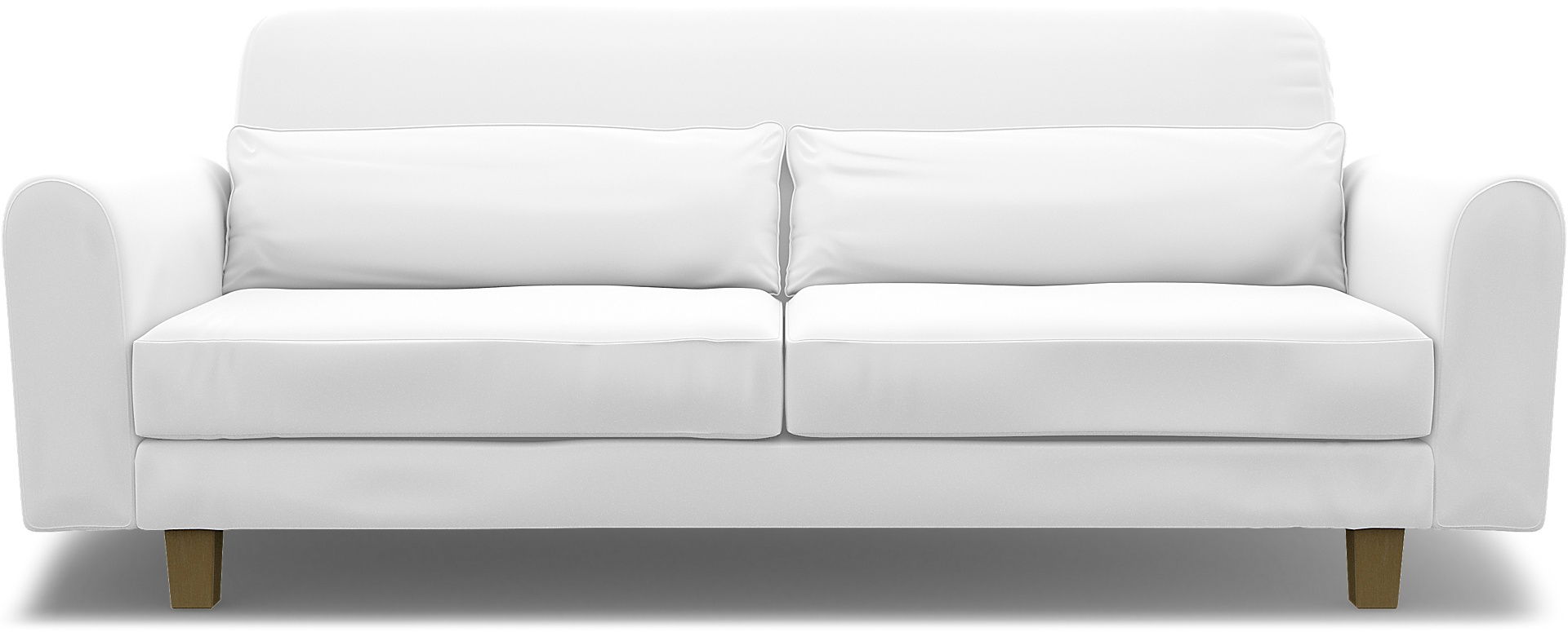 IKEA - Nikkala 3 Seater Sofa Cover, Absolute White, Linen - Bemz