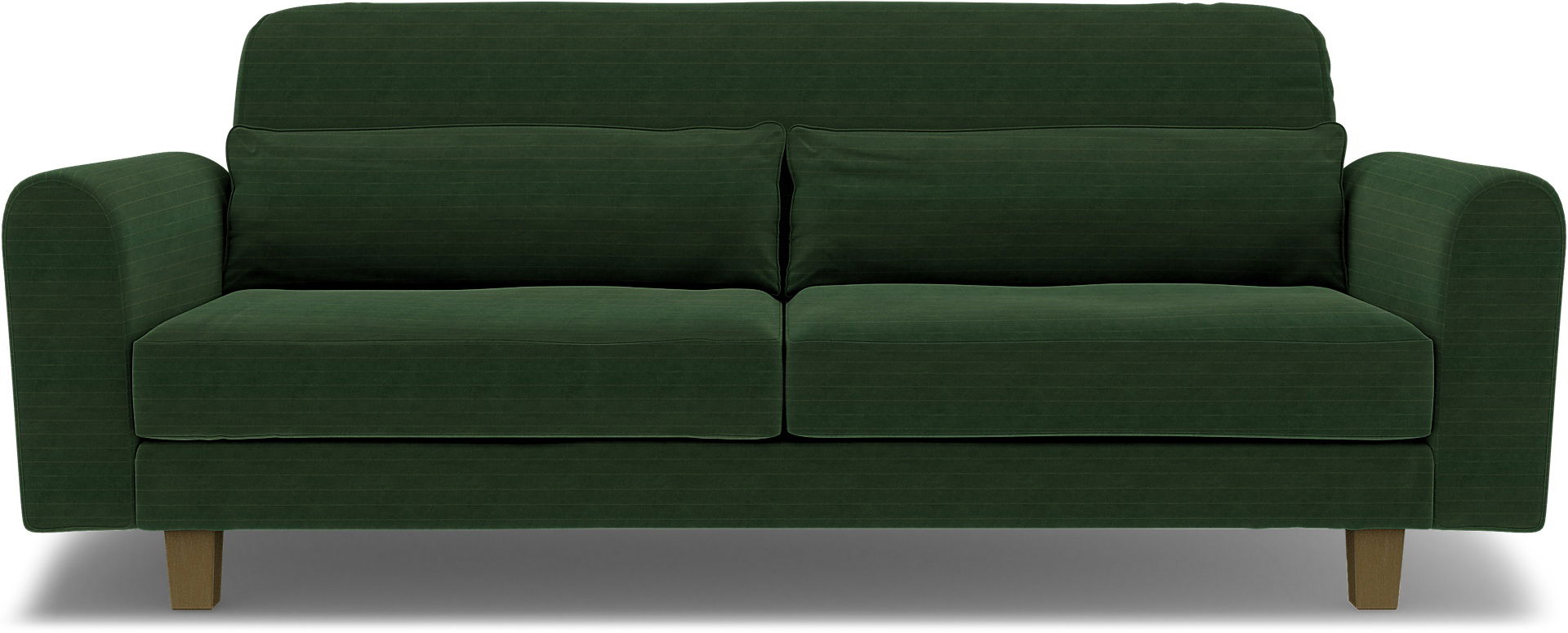 IKEA - Nikkala 3 Seater Sofa Cover, Deep Green, BEMZ NATURE'S PALETTE COLLECTION - Bemz