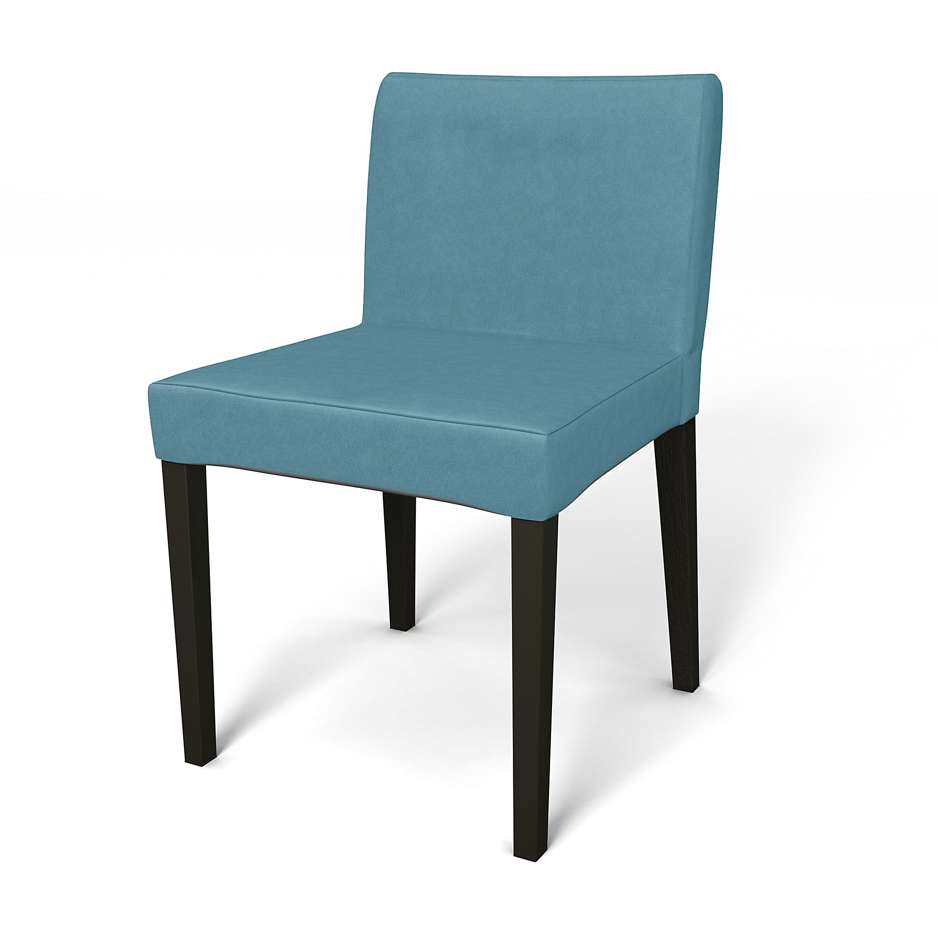 IKEA - Nils Dining Chair Cover, Dusk Blue, Outdoor - Bemz
