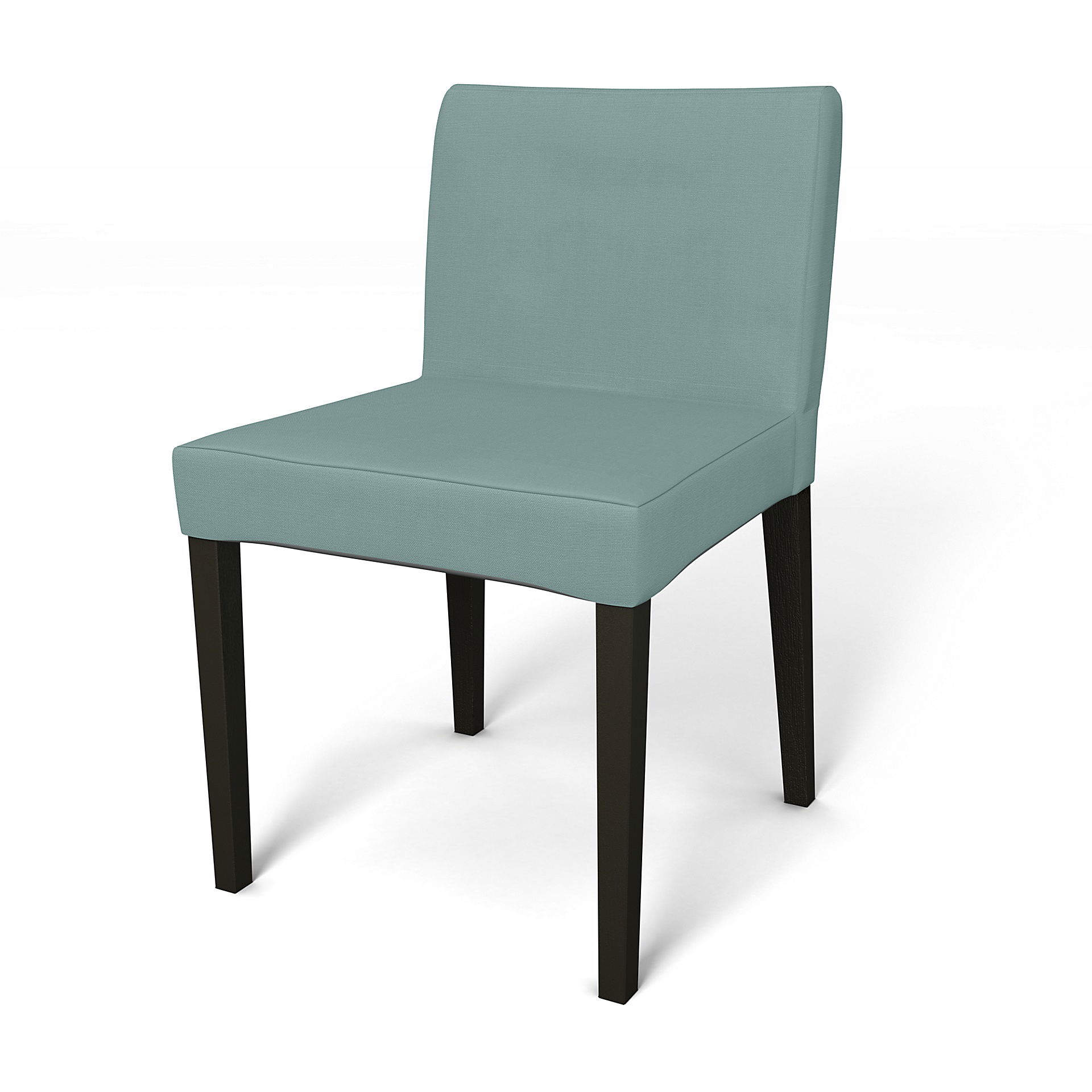 IKEA - Nils Dining Chair Cover, Mineral Blue, Cotton - Bemz