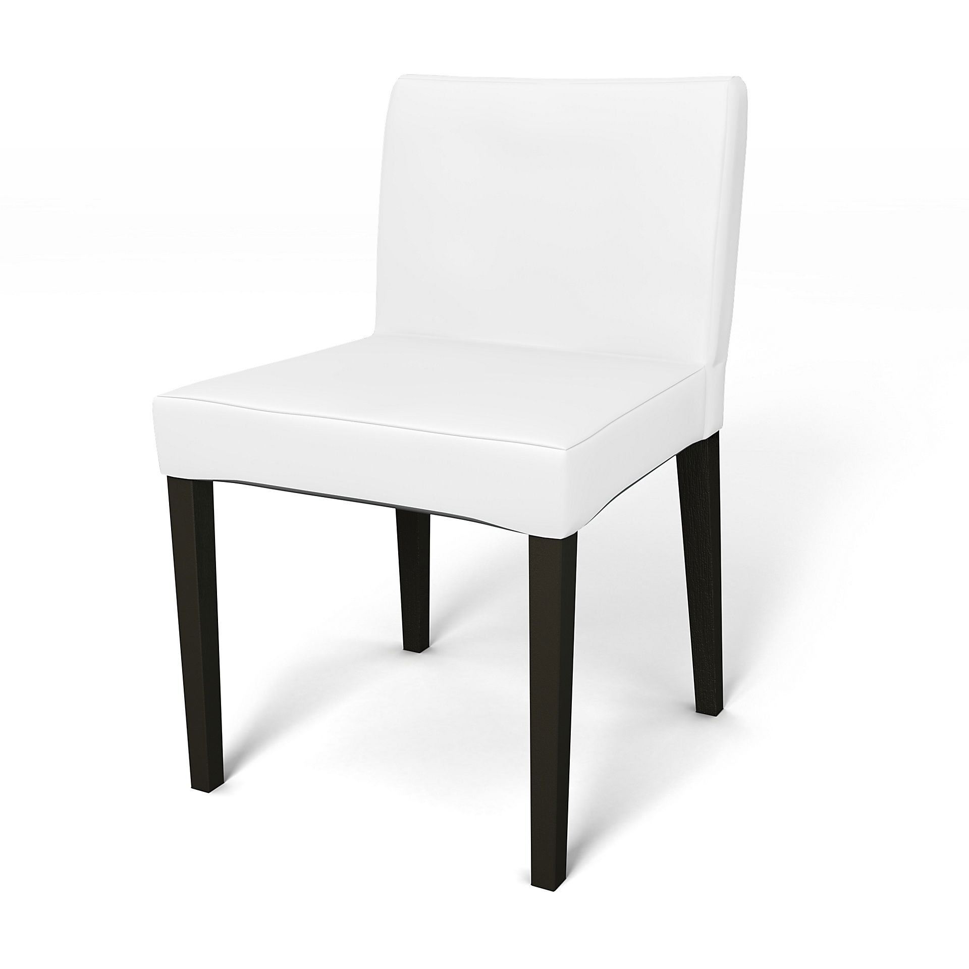 IKEA - Överdrag till Nils stol, Absolute White, Linne - Bemz