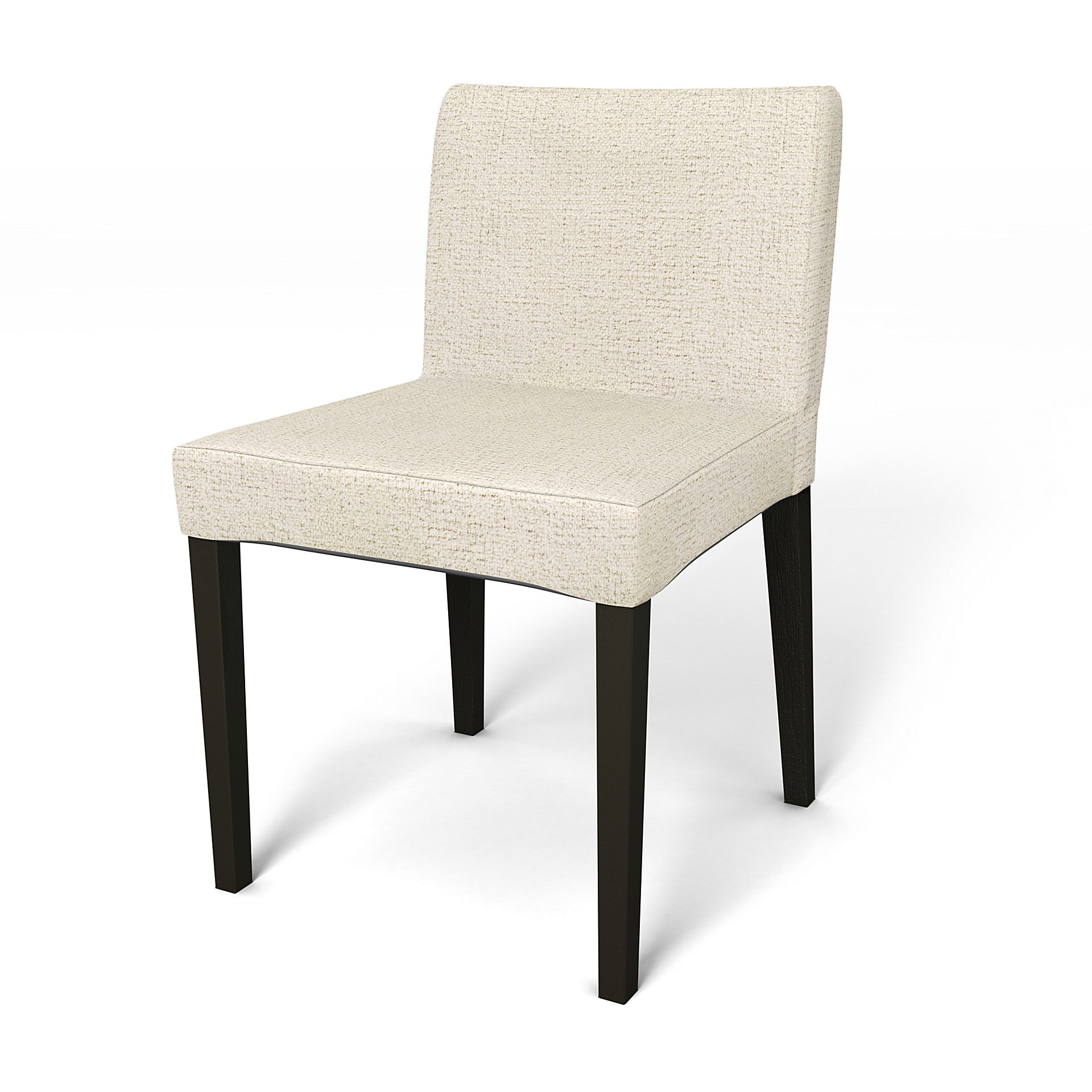 IKEA - Housse de chaise Nils, Ecru, Comme de la laine - Bemz