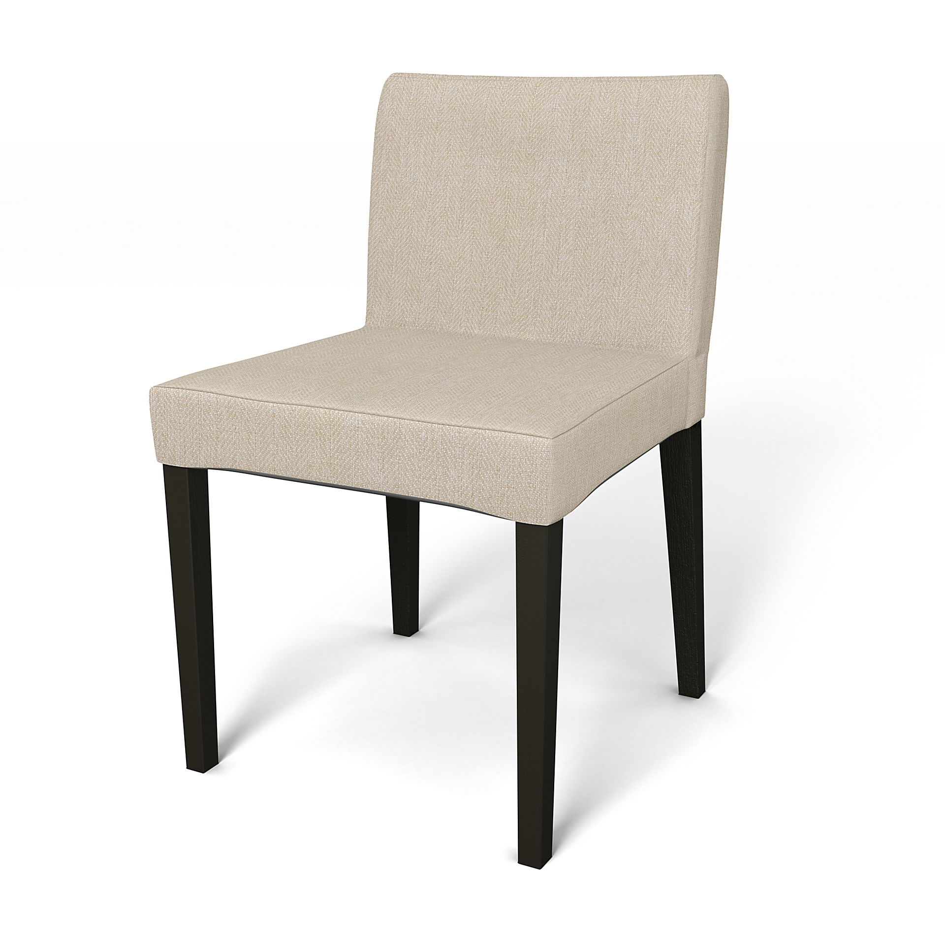 IKEA - Housse de chaise Nils, Natural, Comme de la laine - Bemz
