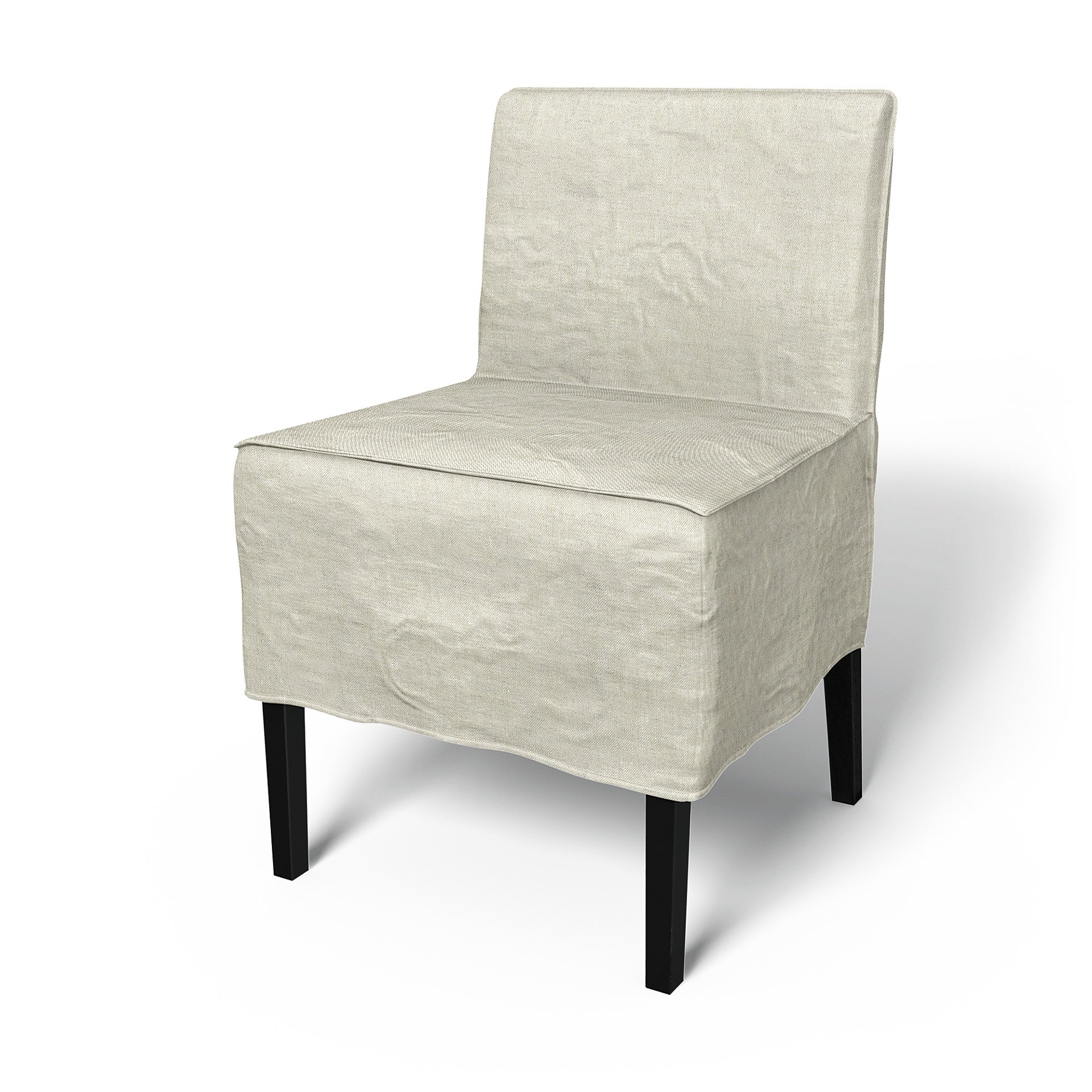 IKEA - Nils Dining Chair Cover, Natural, Linen - Bemz