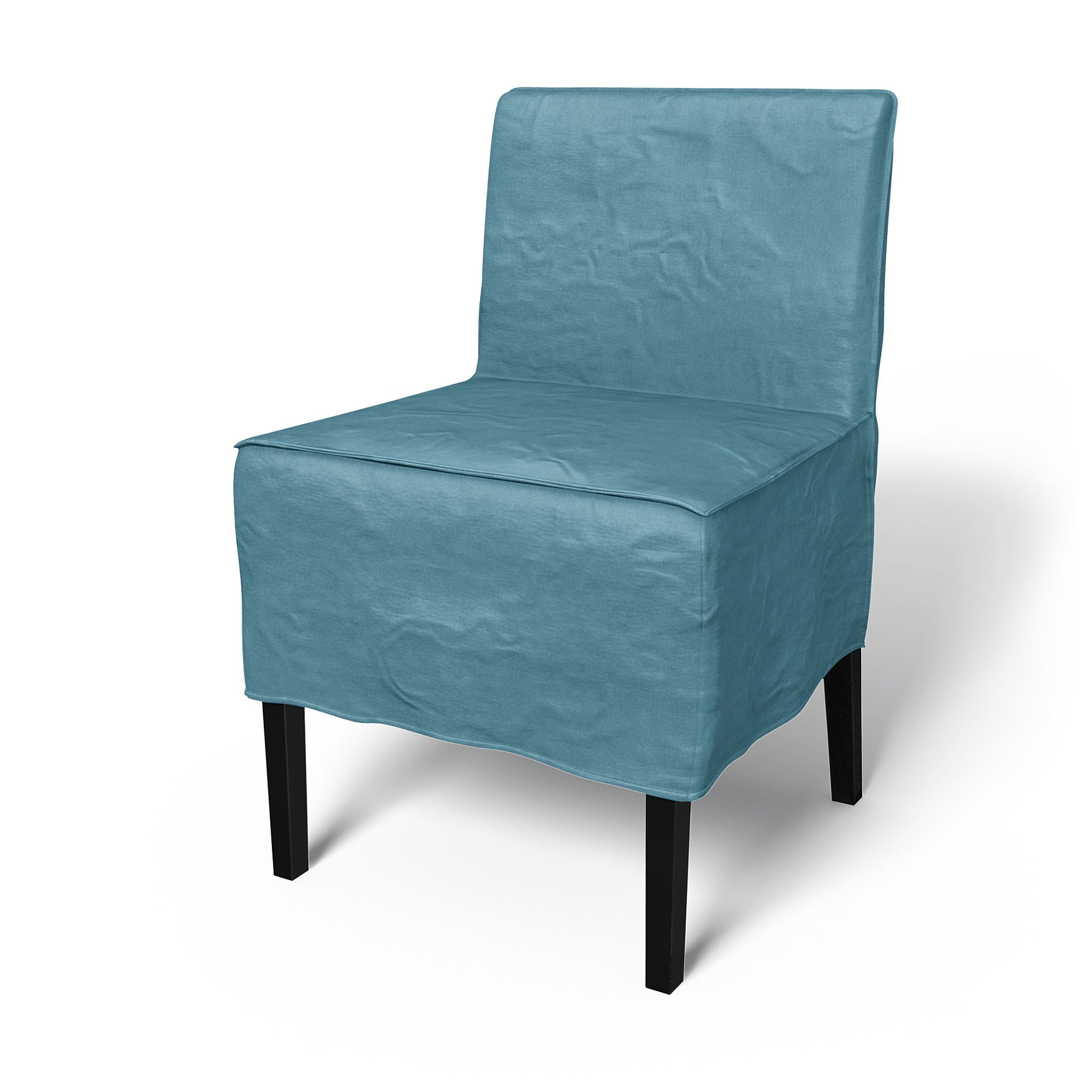 IKEA - Nils Dining Chair Cover, Dusk Blue, Outdoor - Bemz