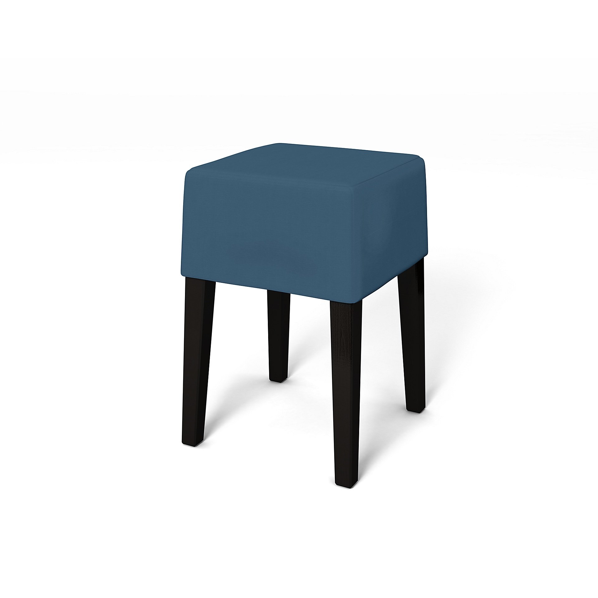 IKEA - Nils Stool Cover, Real Teal, Cotton - Bemz