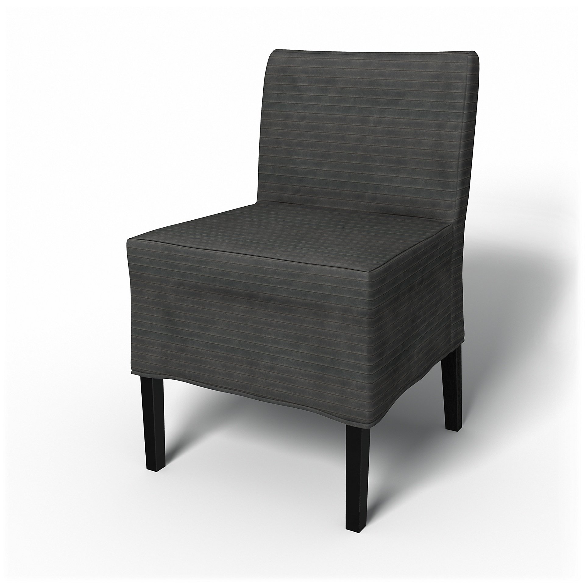 IKEA - Nils Dining Chair Cover, Licorice, Corduroy - Bemz