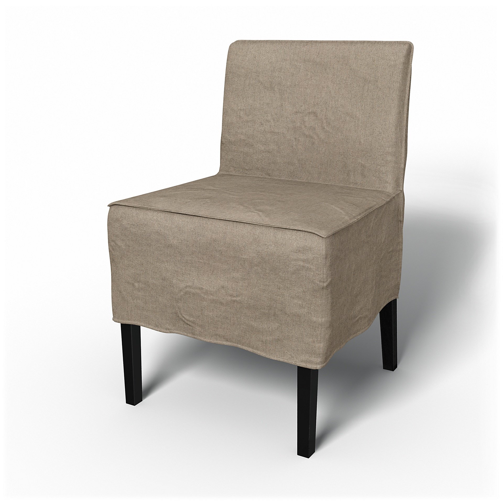 IKEA - Nils Dining Chair Cover, Birch, Wool - Bemz