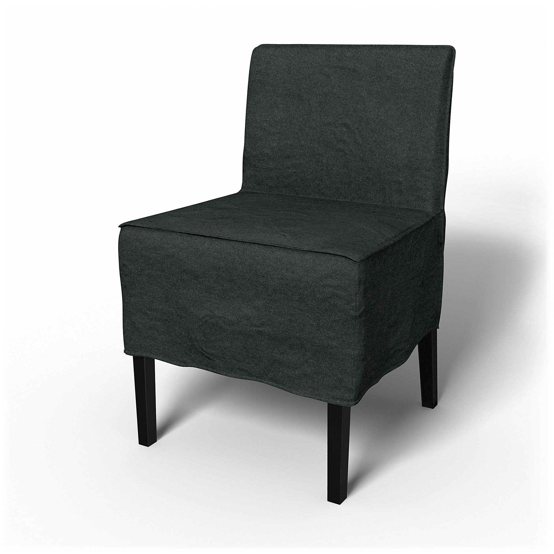 IKEA - Nils Dining Chair Cover, Stone, Wool - Bemz