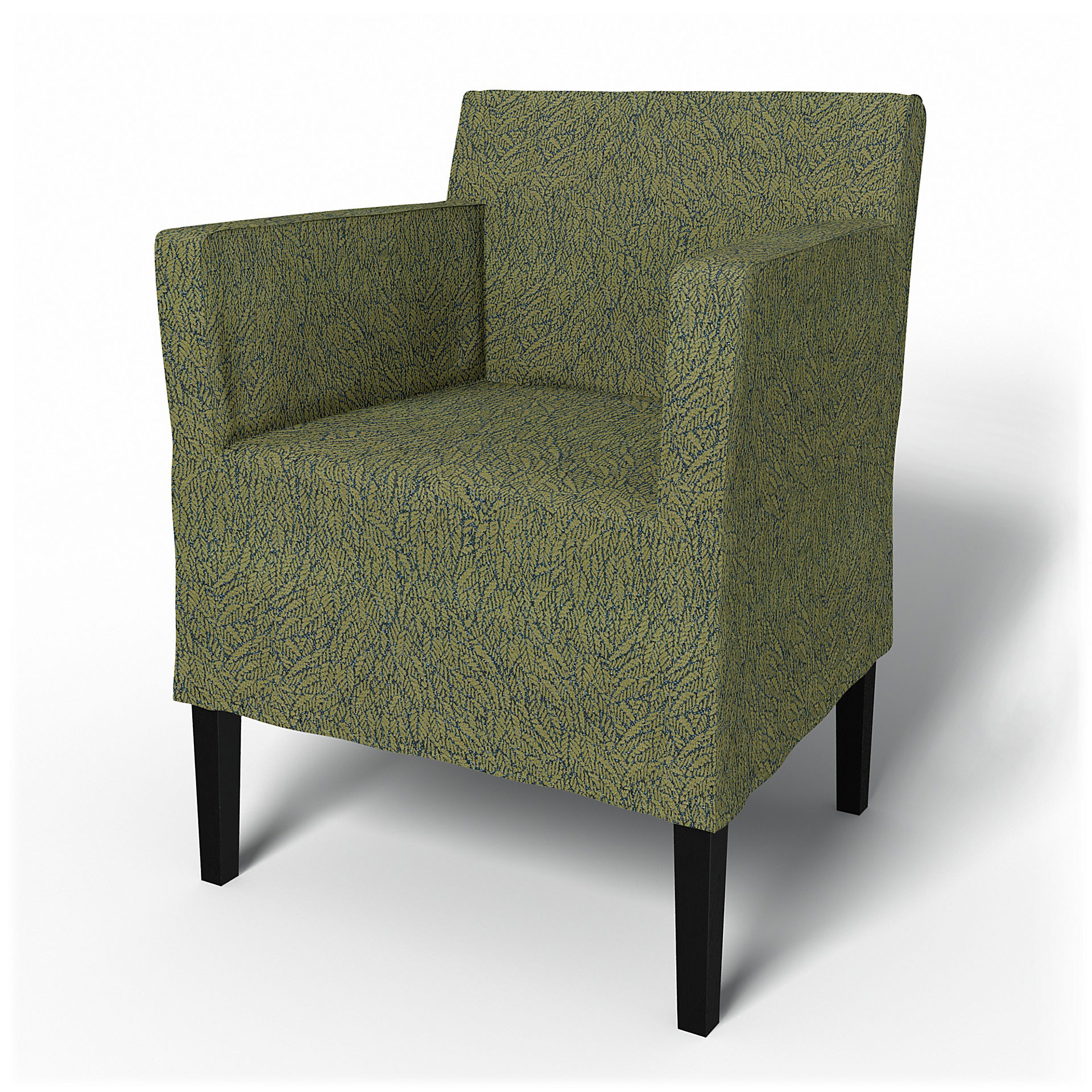 IKEA - Nils Dining Chair with Armrests Cover, Green, BEMZ NATURE'S PALETTE COLLECTION - Bemz