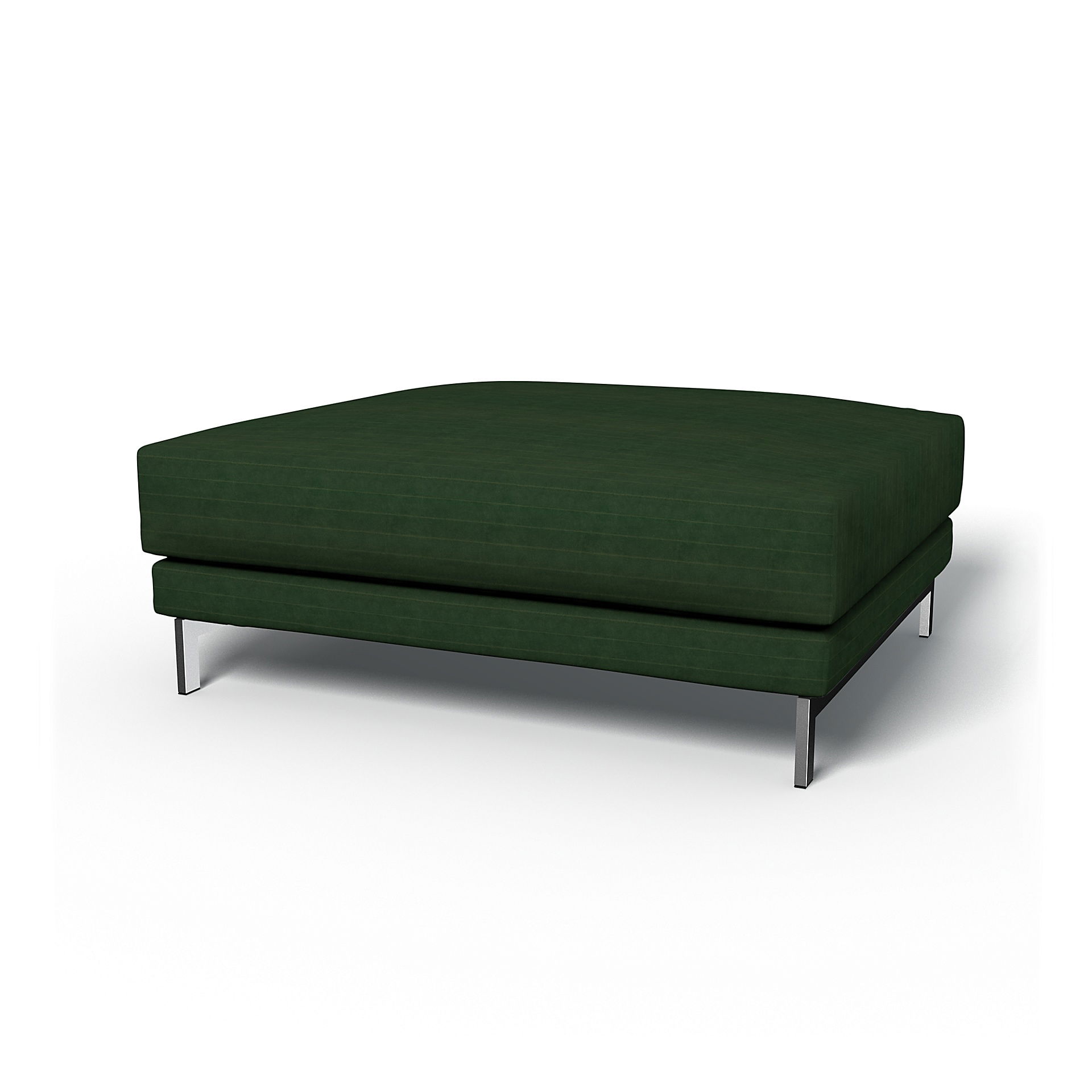 IKEA - Överdrag till Nockeby fotpall, Deep Green, BEMZ NATURES’ PALETTE COLLECTION - Bemz